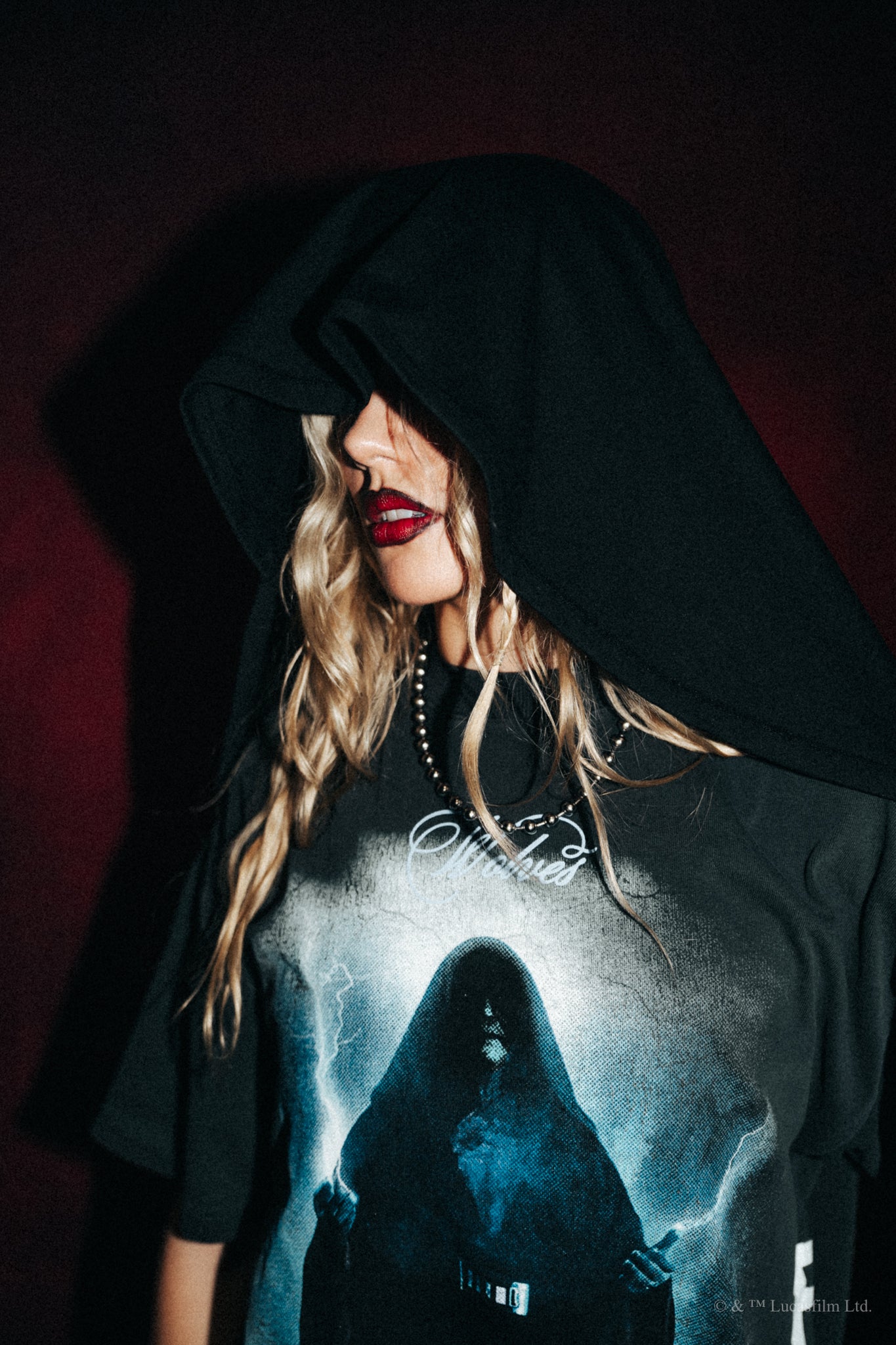 Limited Edition Sith Lord Oversized Tee - Wolf Gray