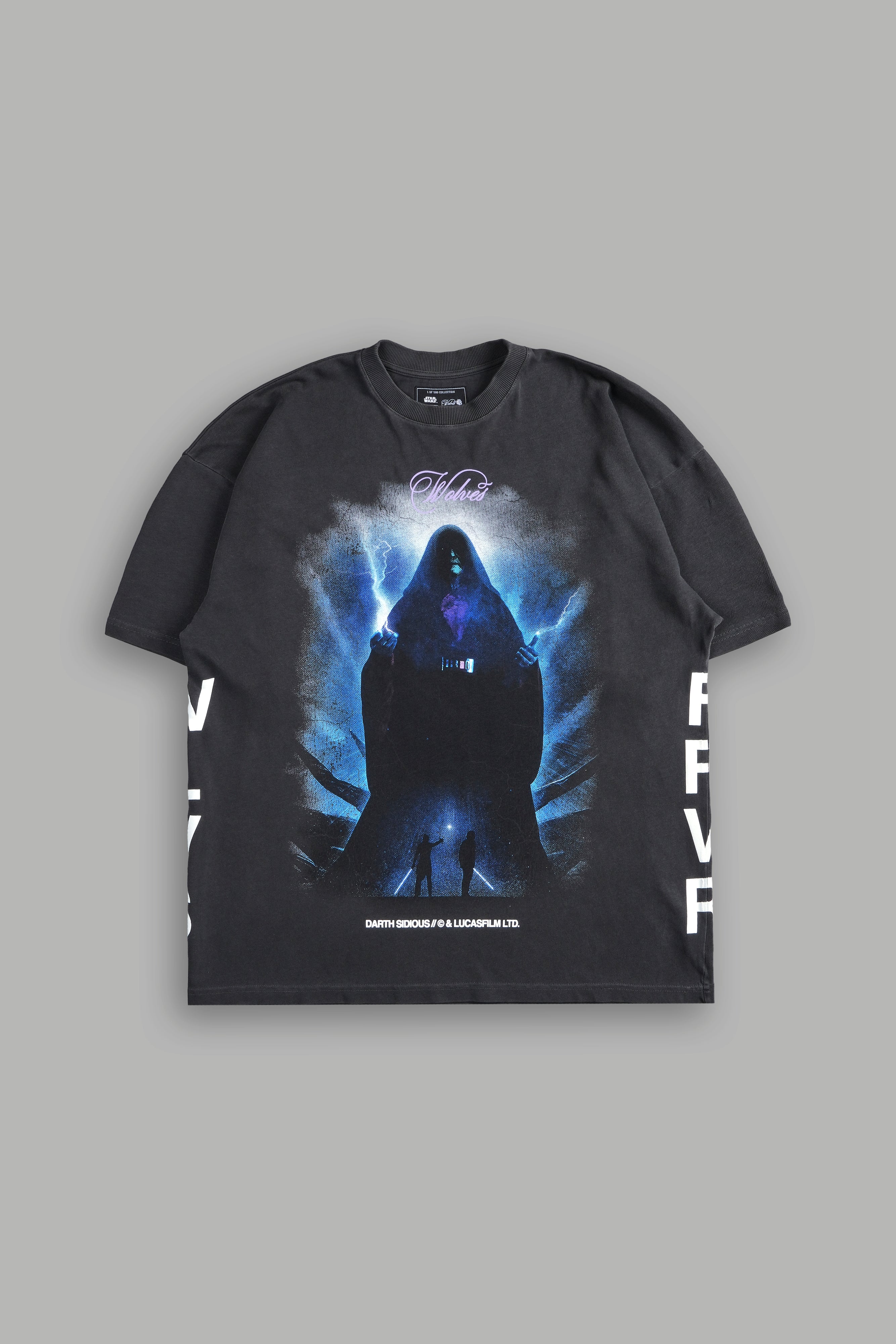 Limited Edition Sith Lord Oversized Tee - Wolf Gray