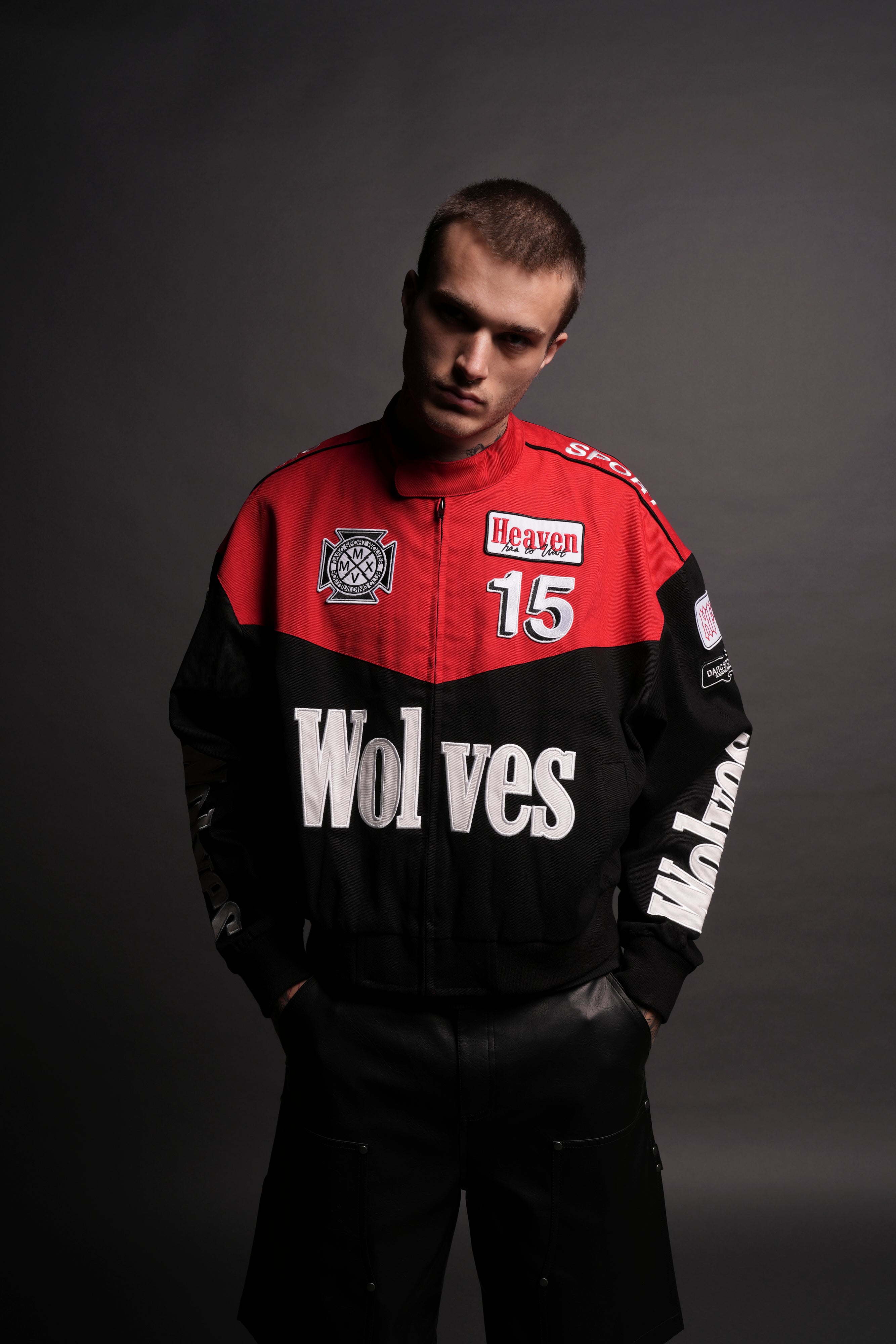 Gordon Black & Red Racing Jacket for Men & Women