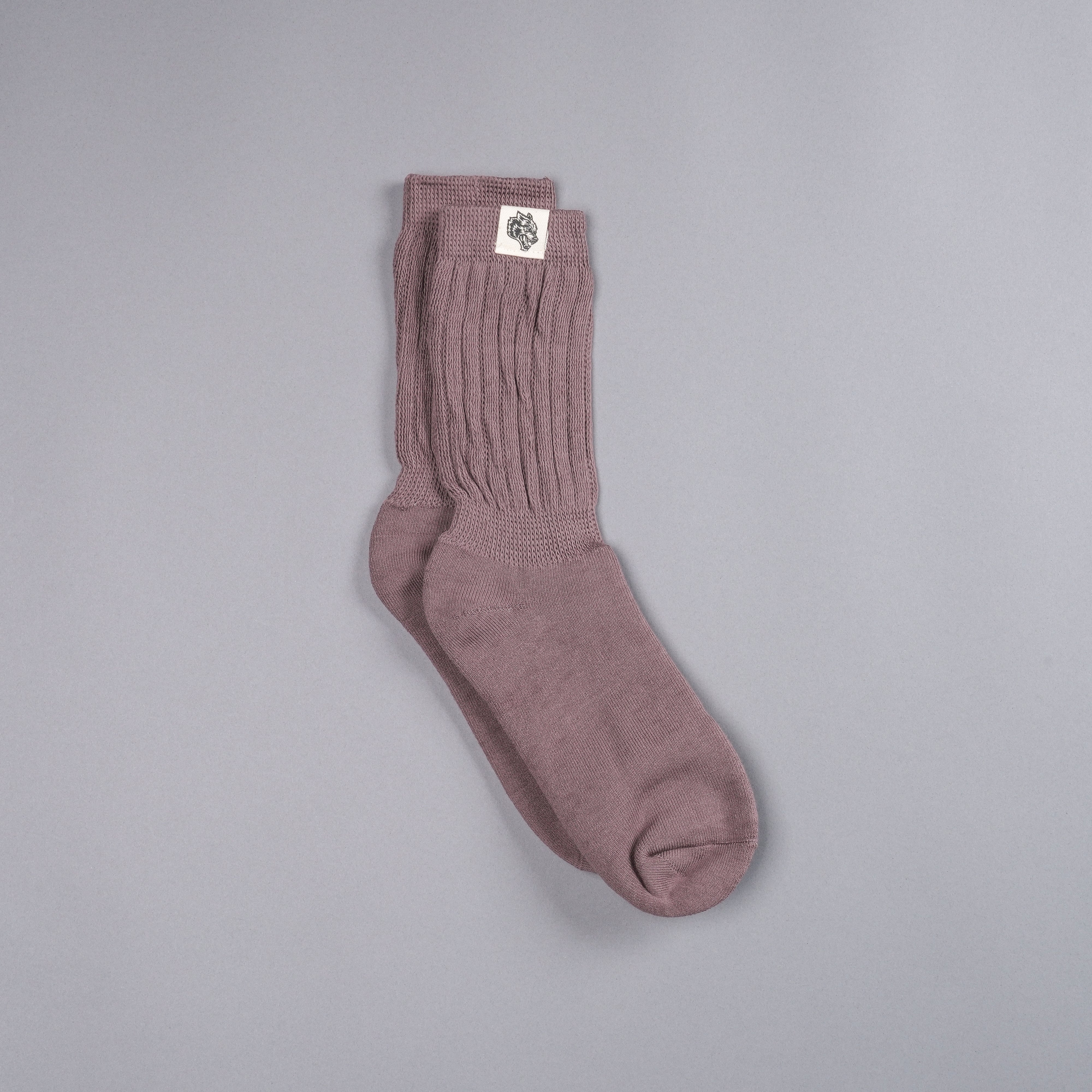 Midnight Mauve Comfy Socks by Wolf Patch V2