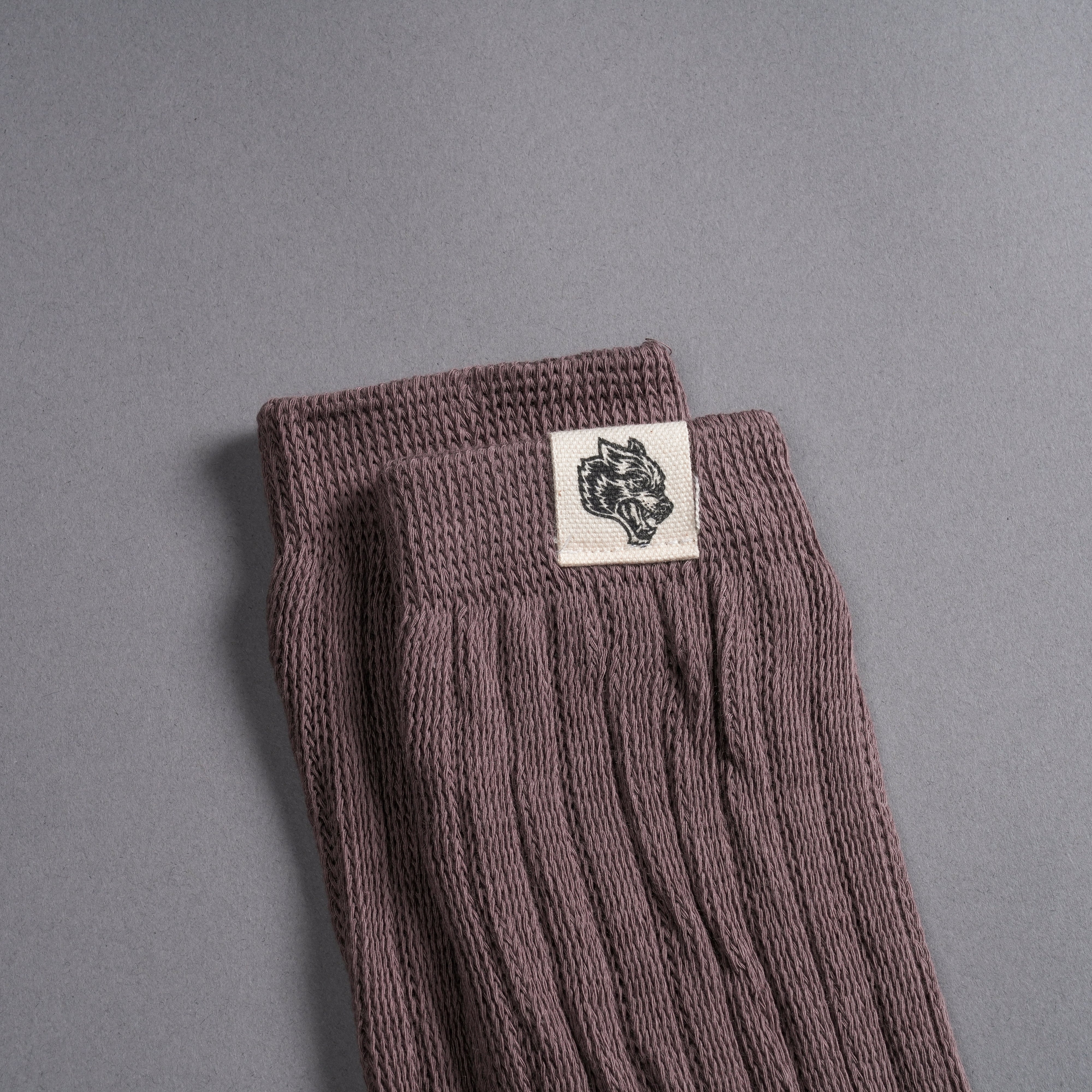 Midnight Mauve Comfy Socks by Wolf Patch V2