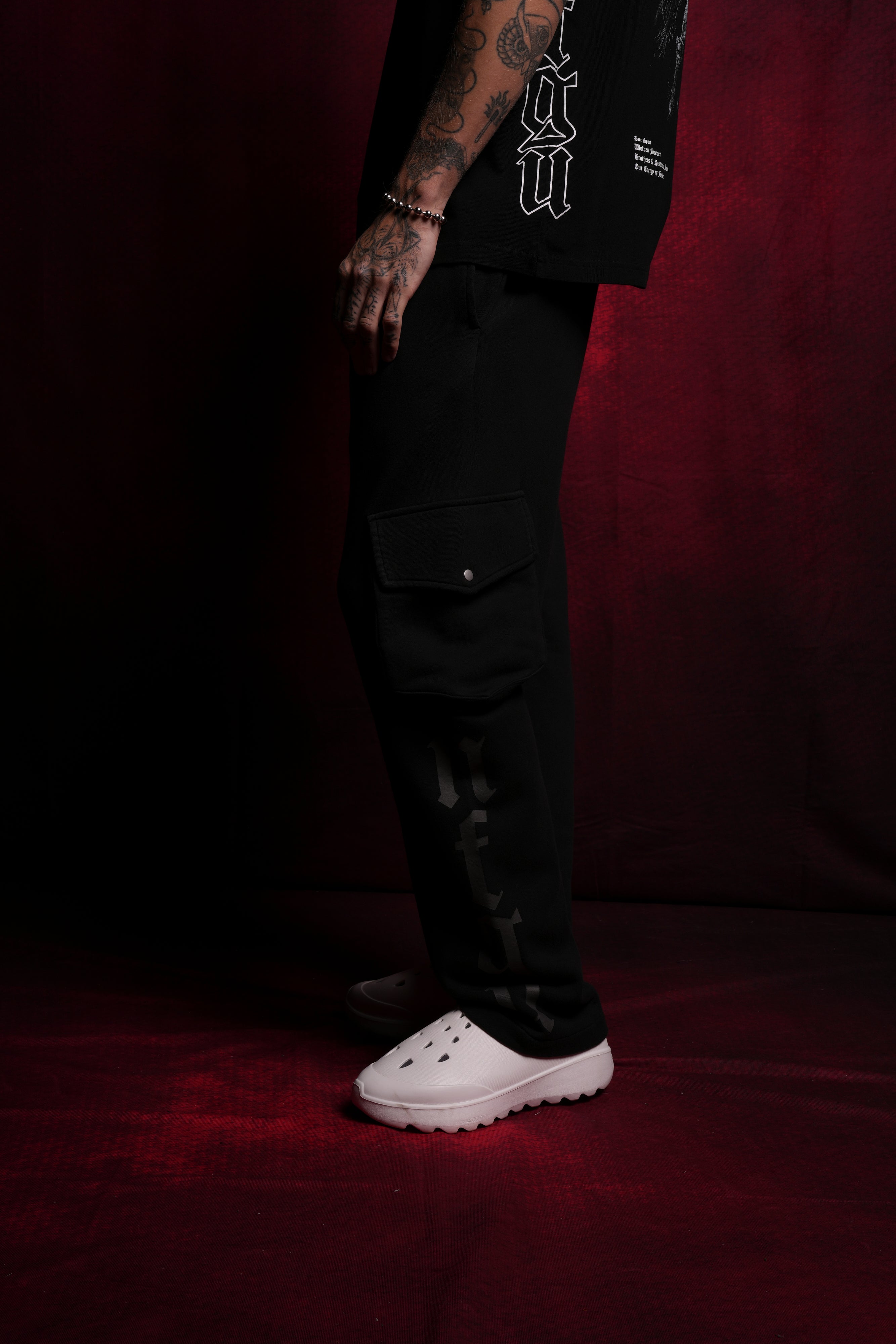 Bigelow Cargo Sweatpants - Black for Men