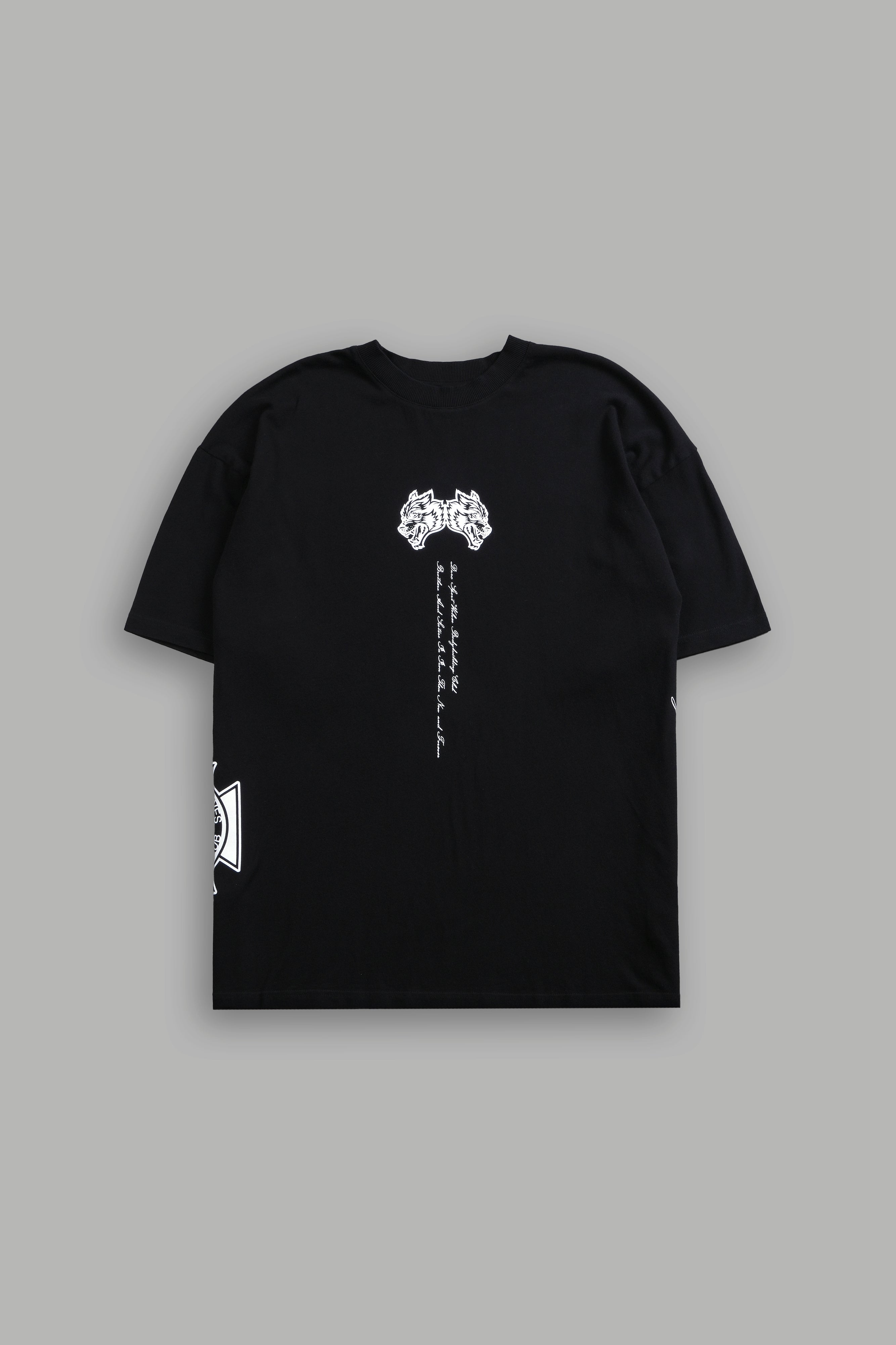 Asgard's Call Black Premium Tee - Side By Side Series