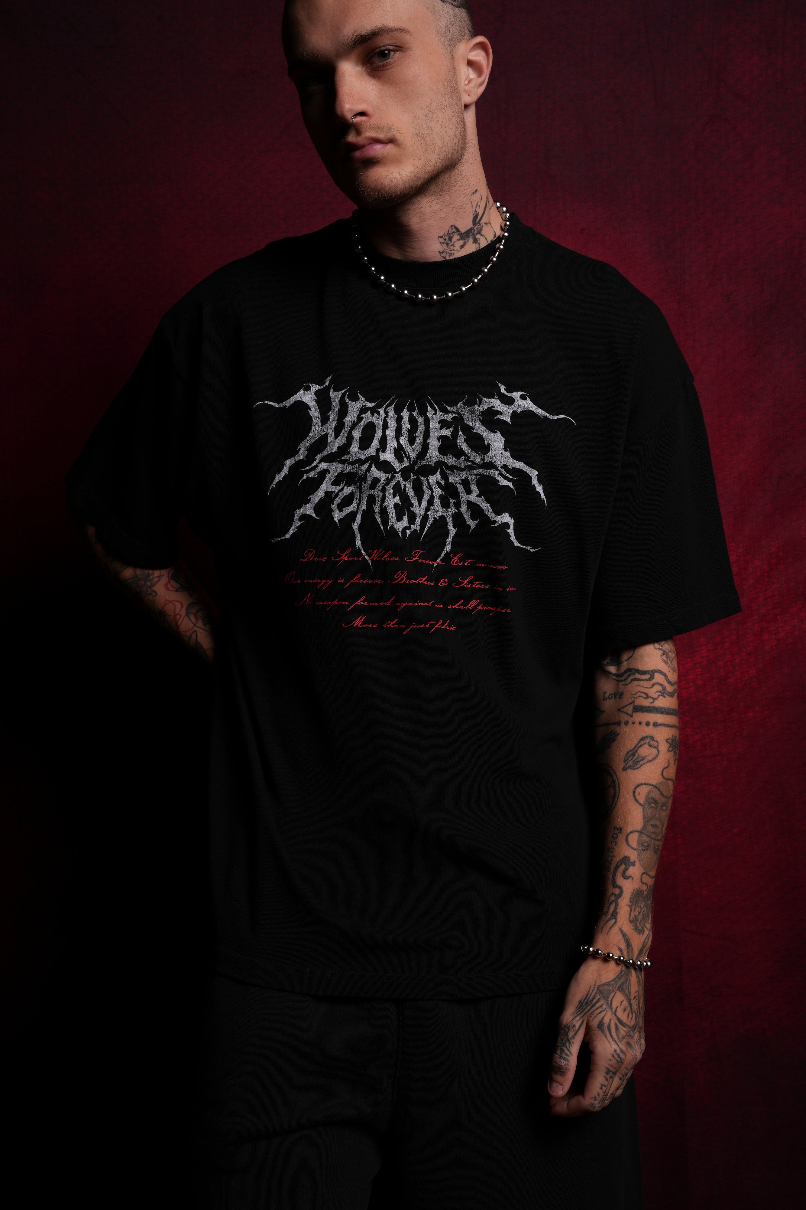 Dark Legion Black Premium Oversized T-Shirt