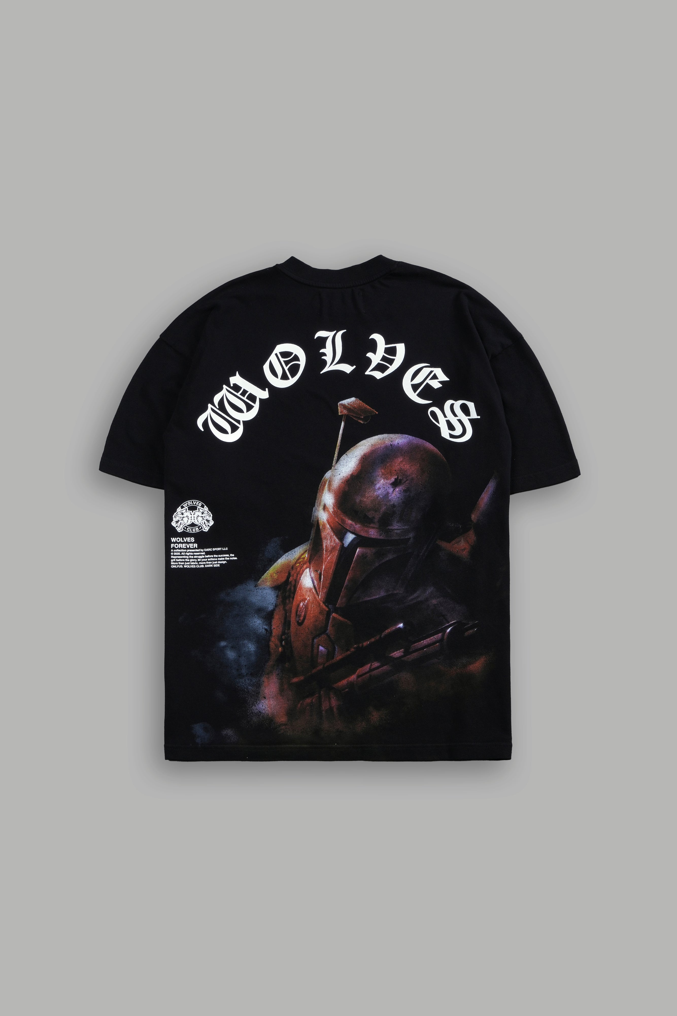 Premium Black Oversized Hunter Tee for Men