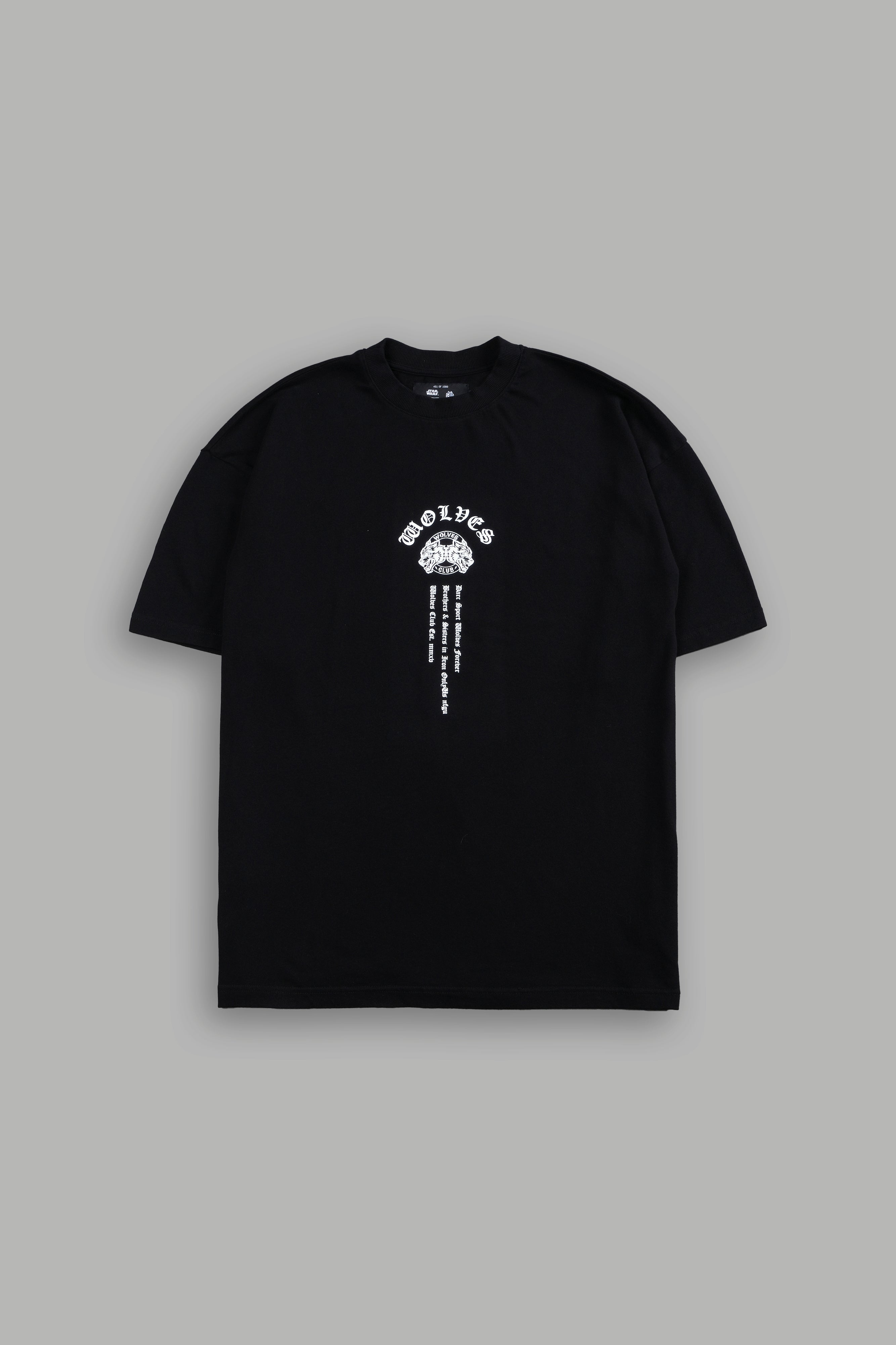 Premium Black Oversized Hunter Tee for Men