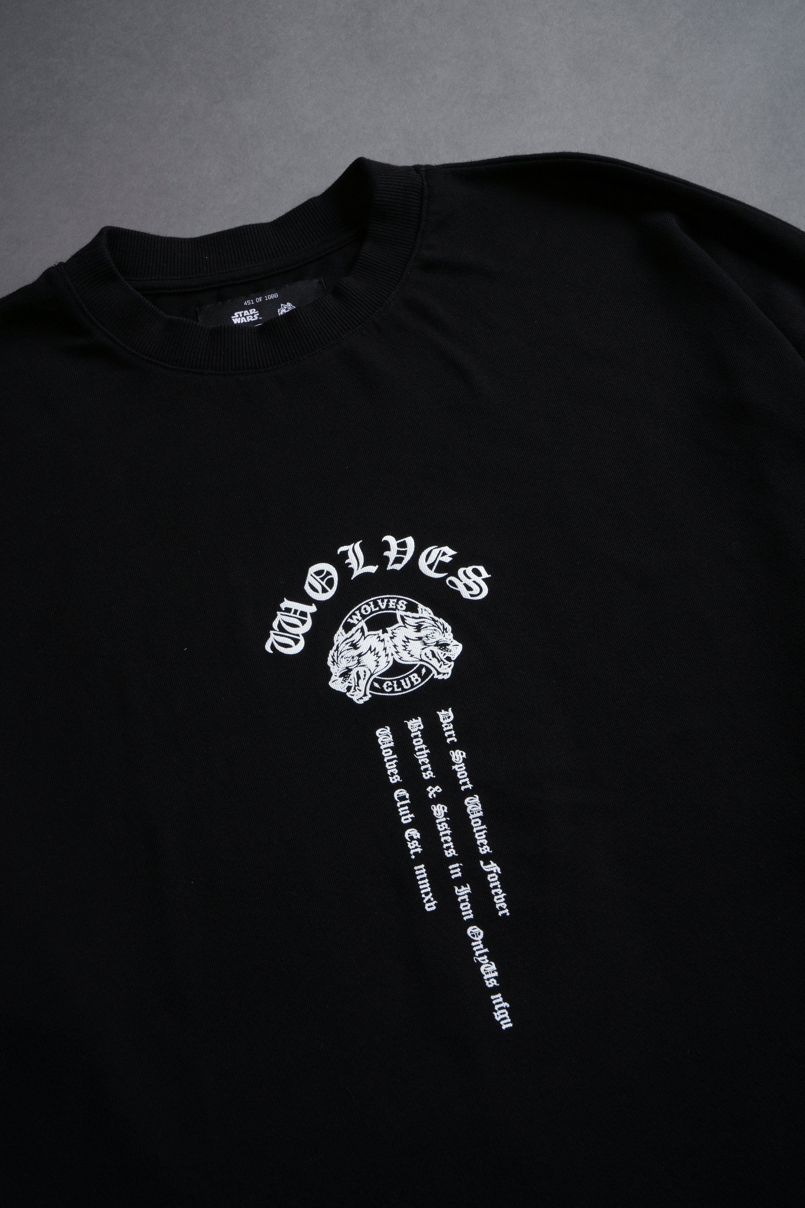Premium Black Oversized Hunter Tee for Men