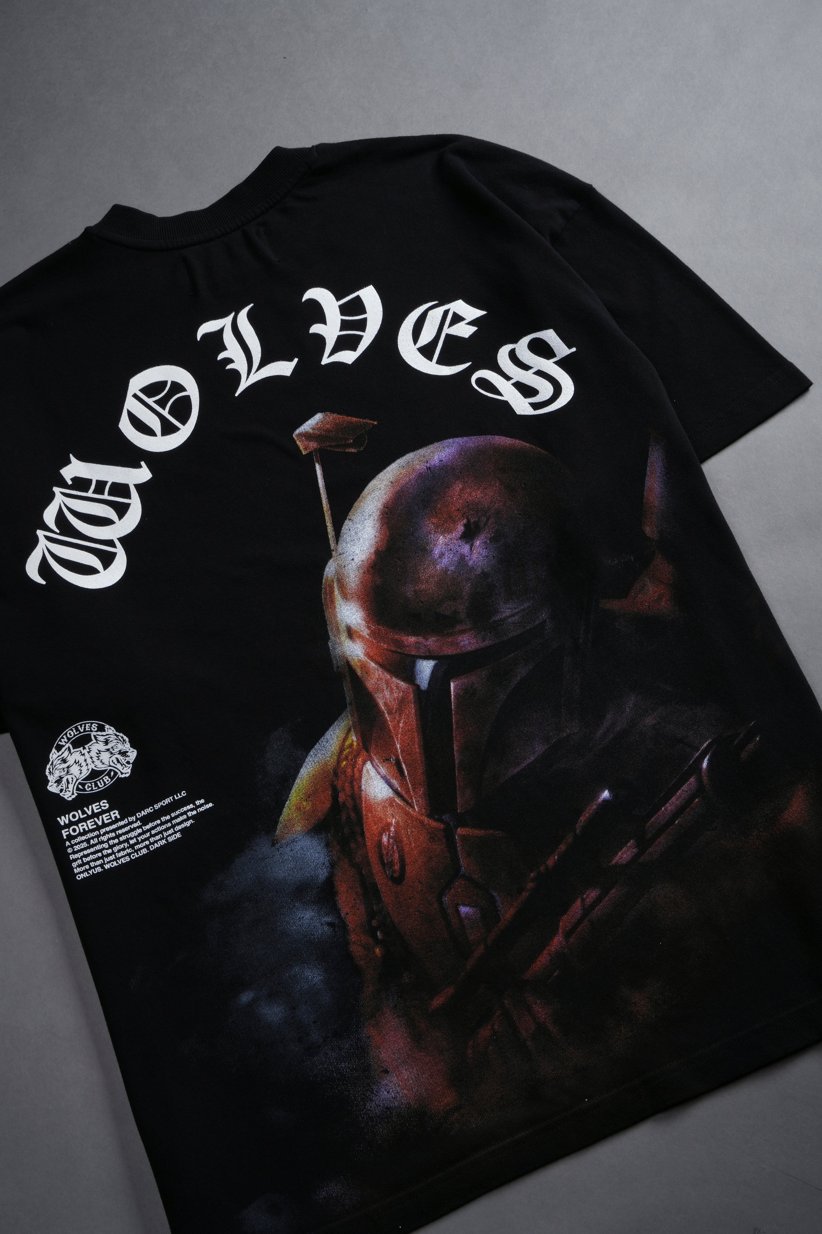 Premium Black Oversized Hunter Tee for Men
