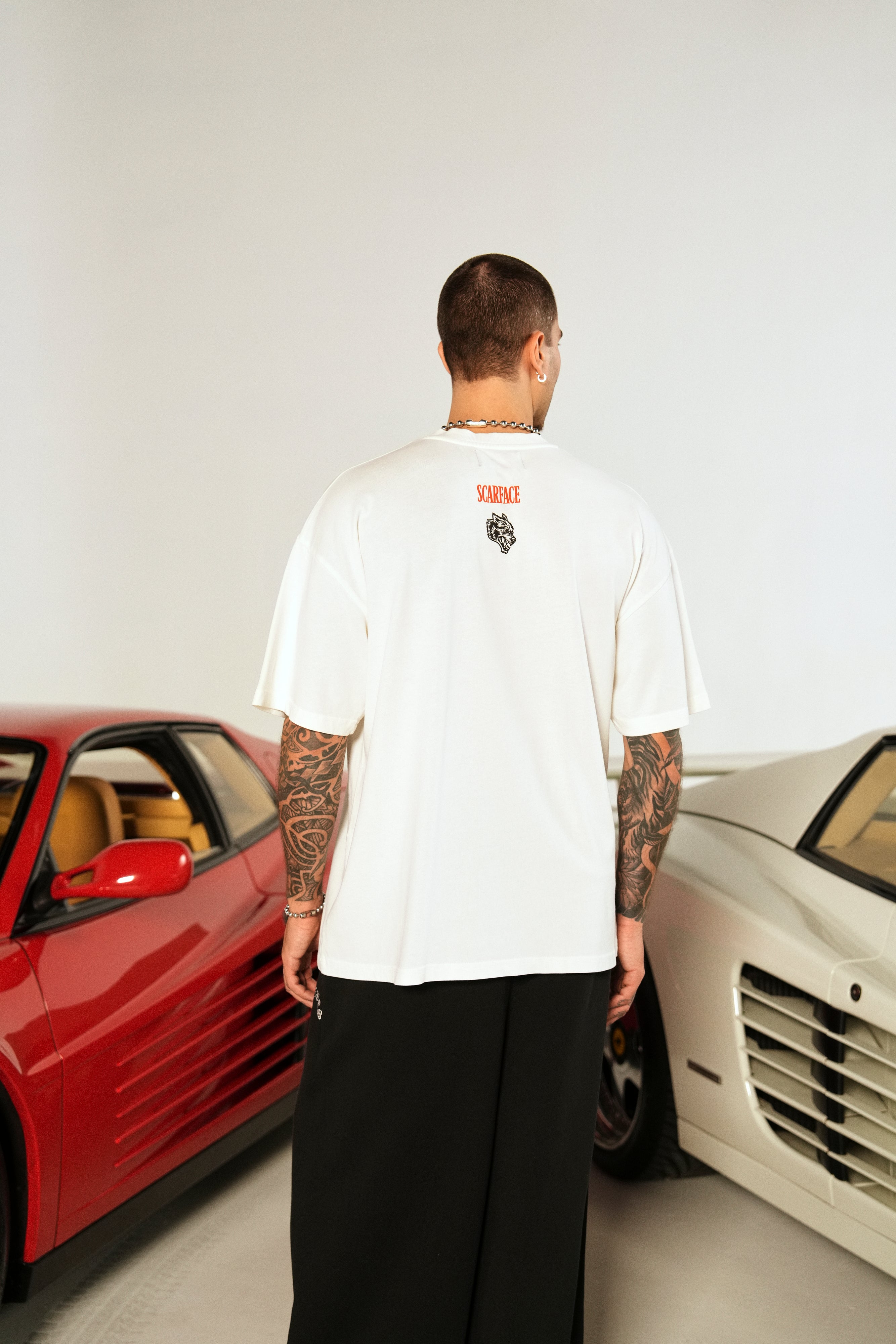 Cream Oversized 'I'm Not Your Baby' Premium Tee