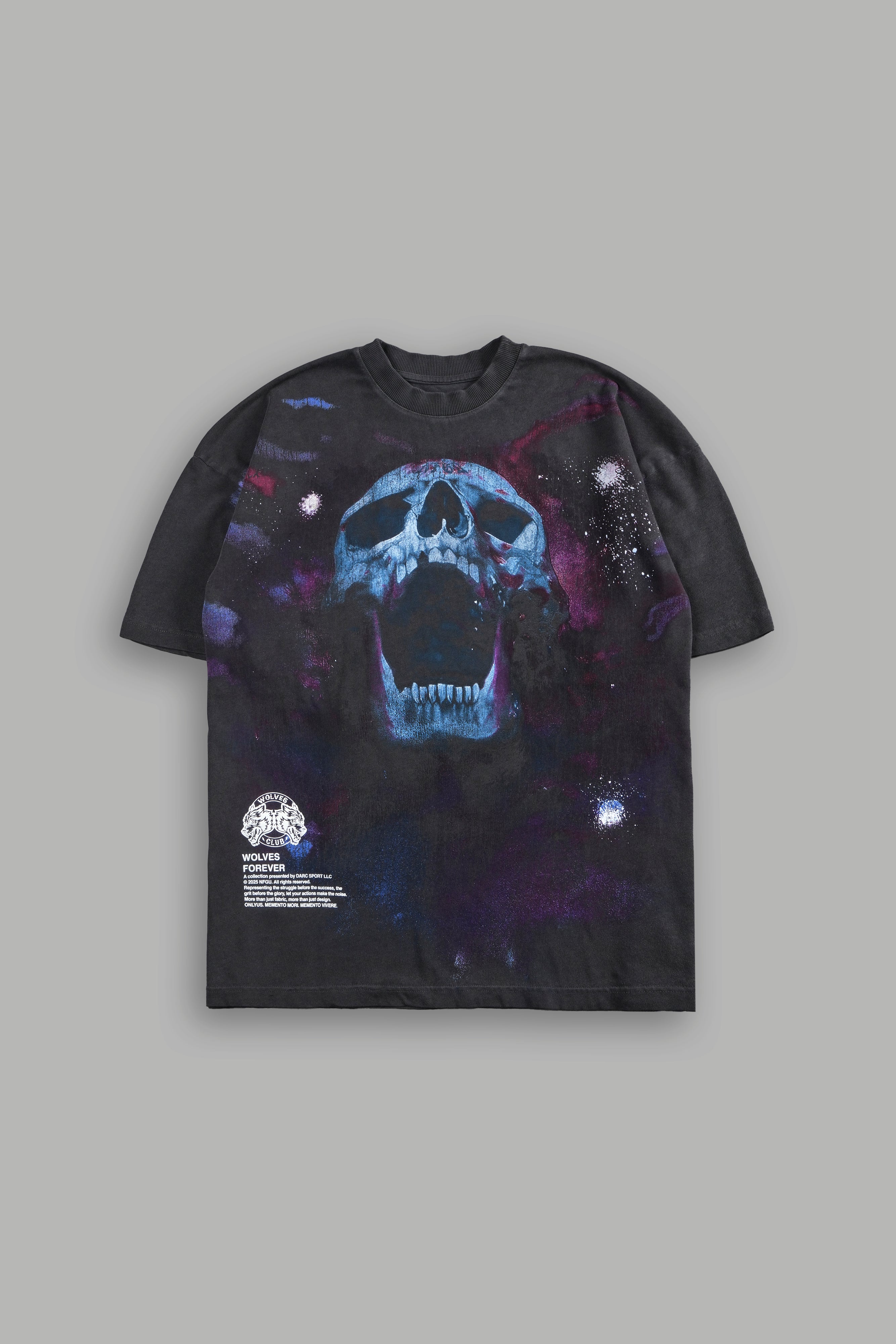 Premium Oversized Wolf Gray Tee - World Of Darcness