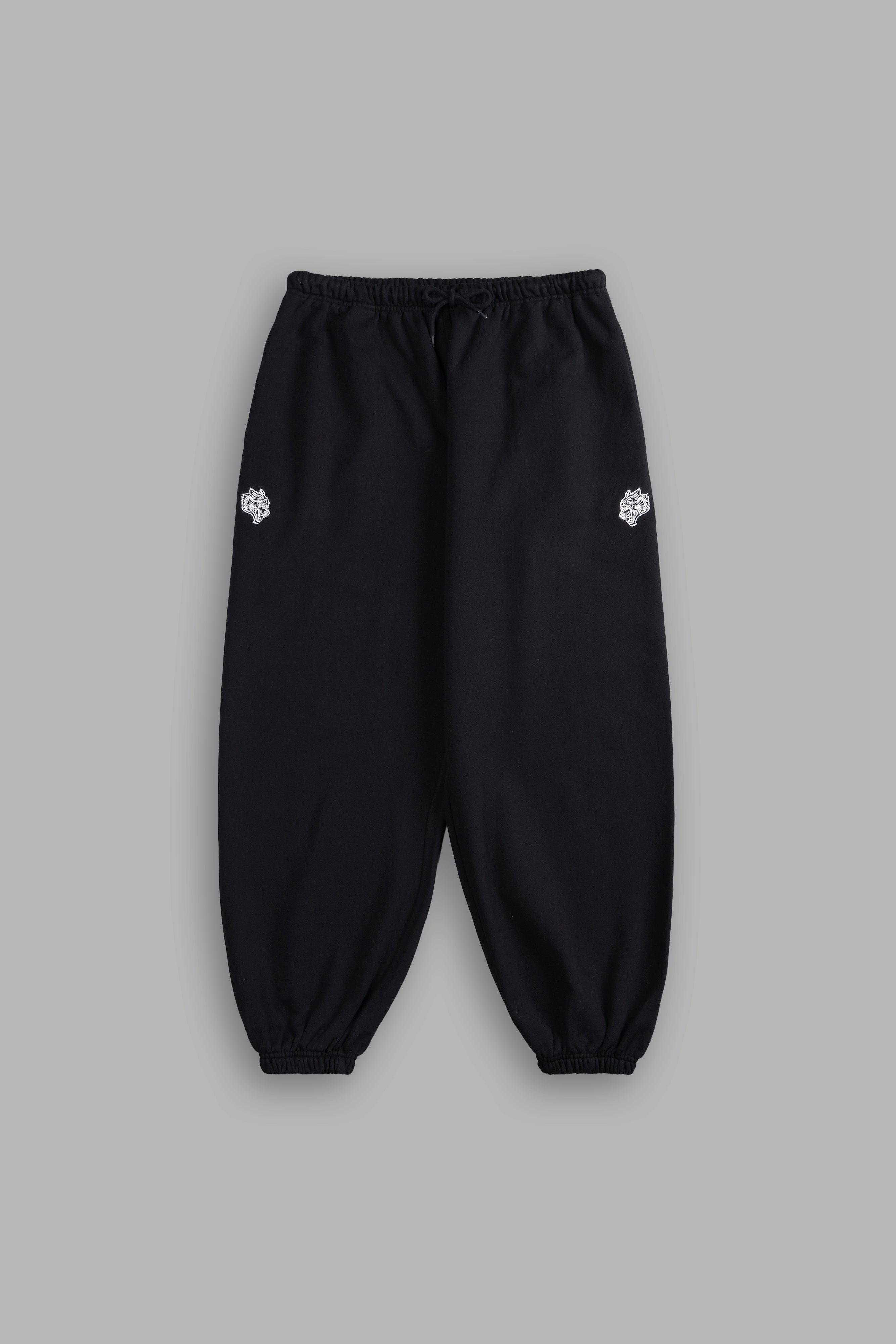 Black Dual Lounger Sweatpants for Comfort