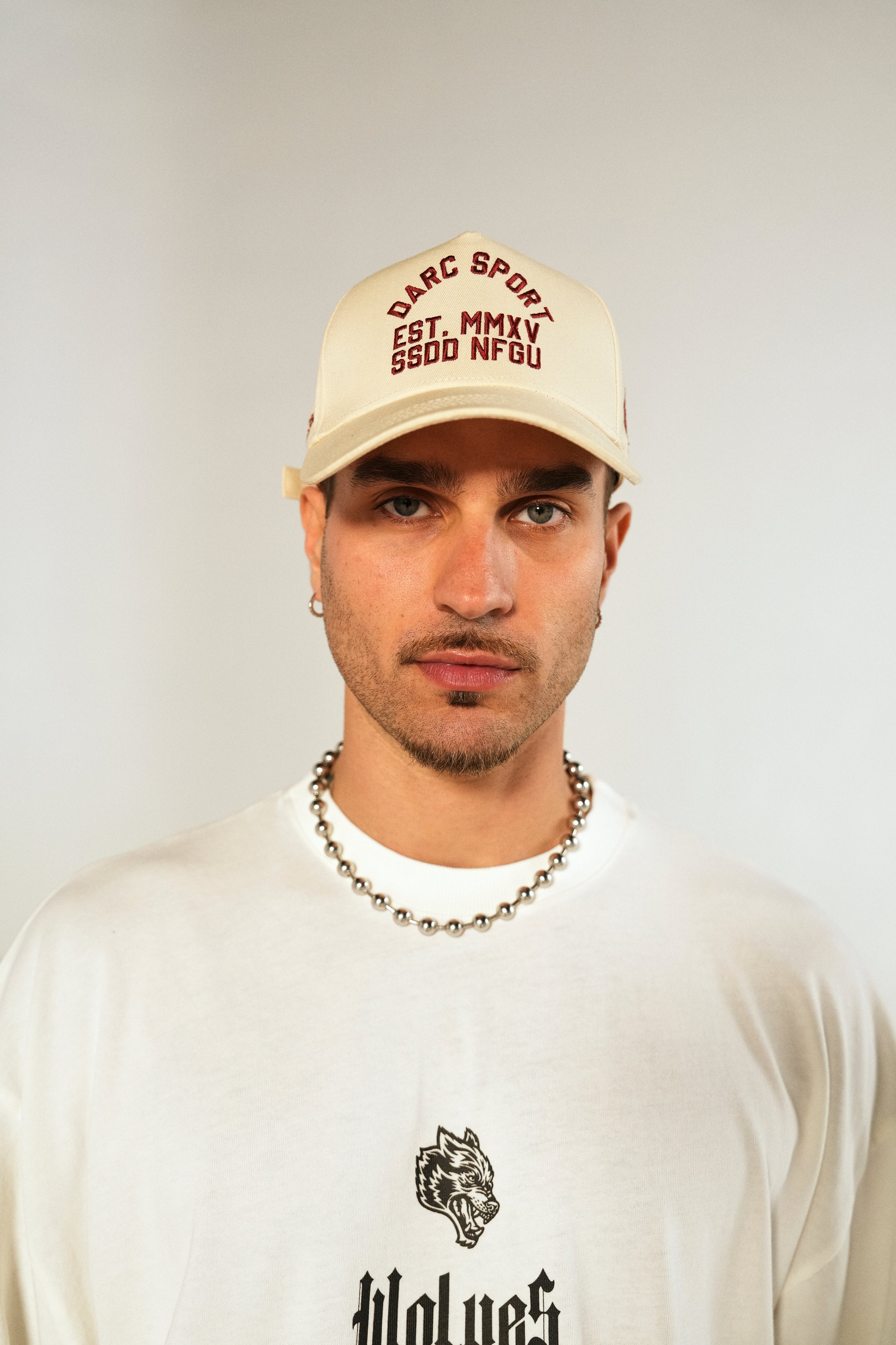 Darc Sport Cream Wolves Snapback Cap