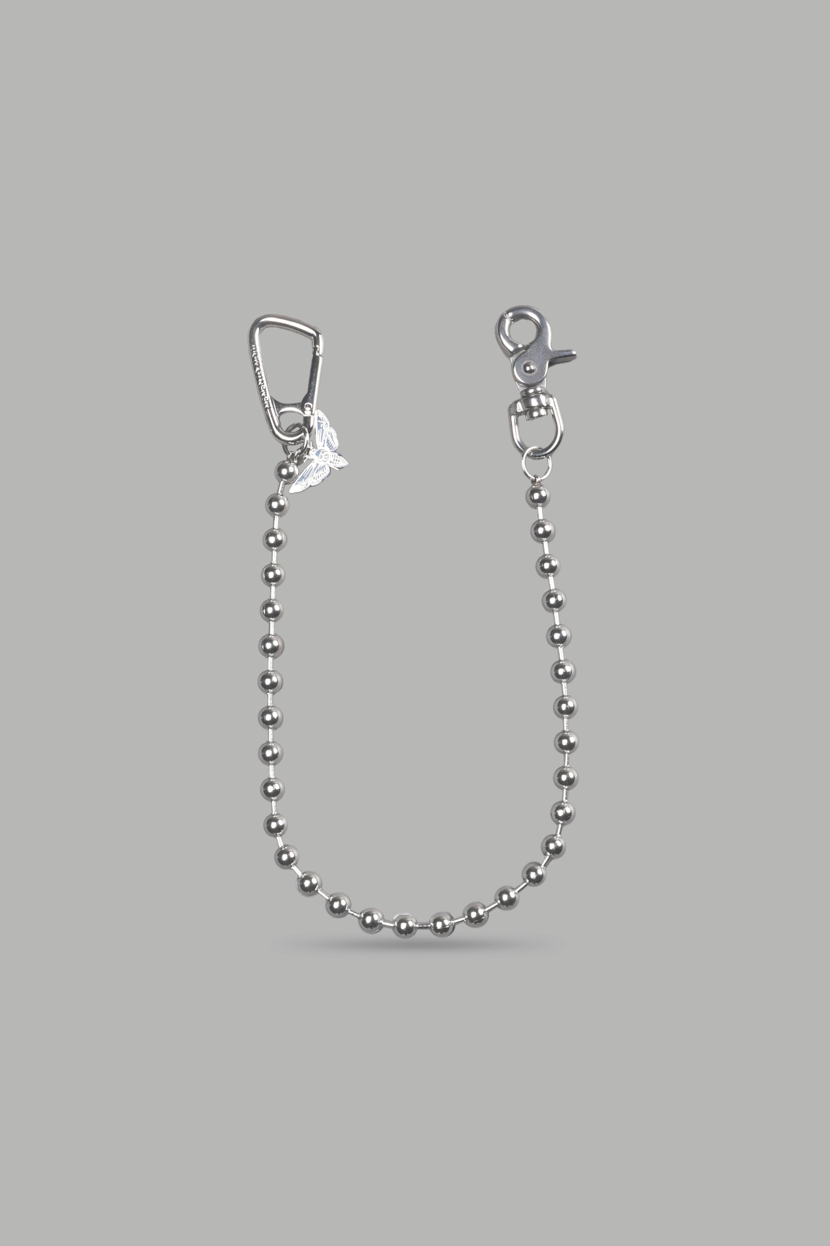 Stainless Steel Death Moth Trouser Chain (10mm)