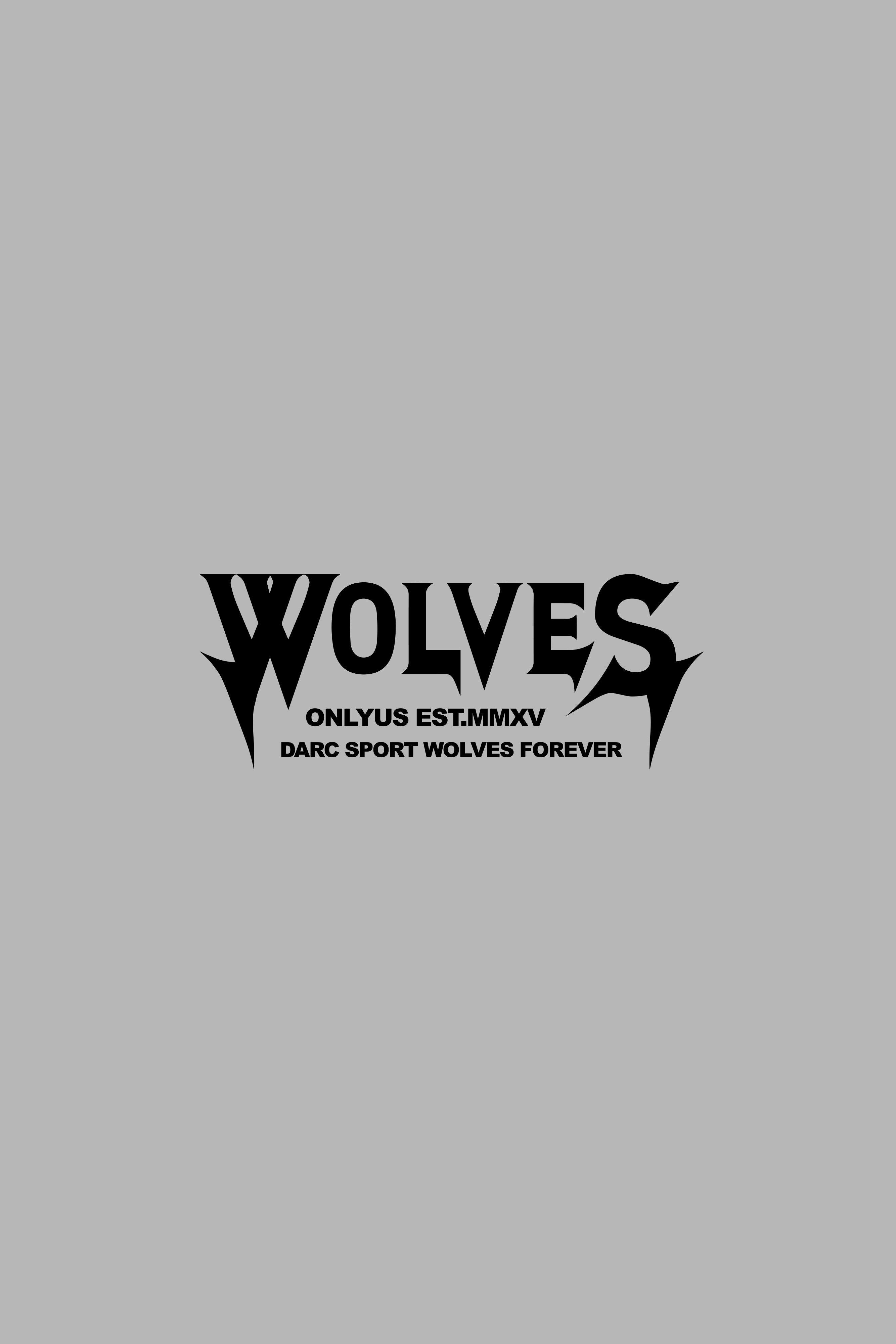 Black Wolves Large Vinyl Decal for Walls