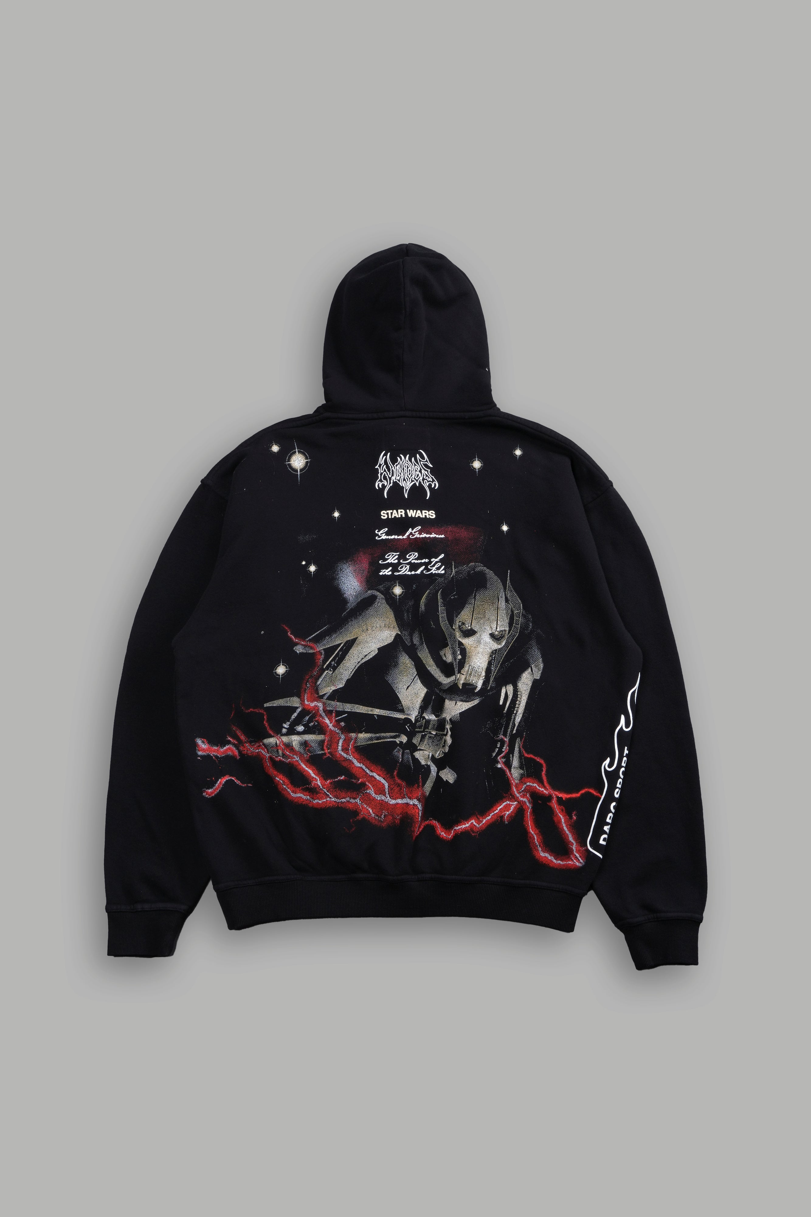 Black Grievous Pierce Hoodie - Side-By-Side Design