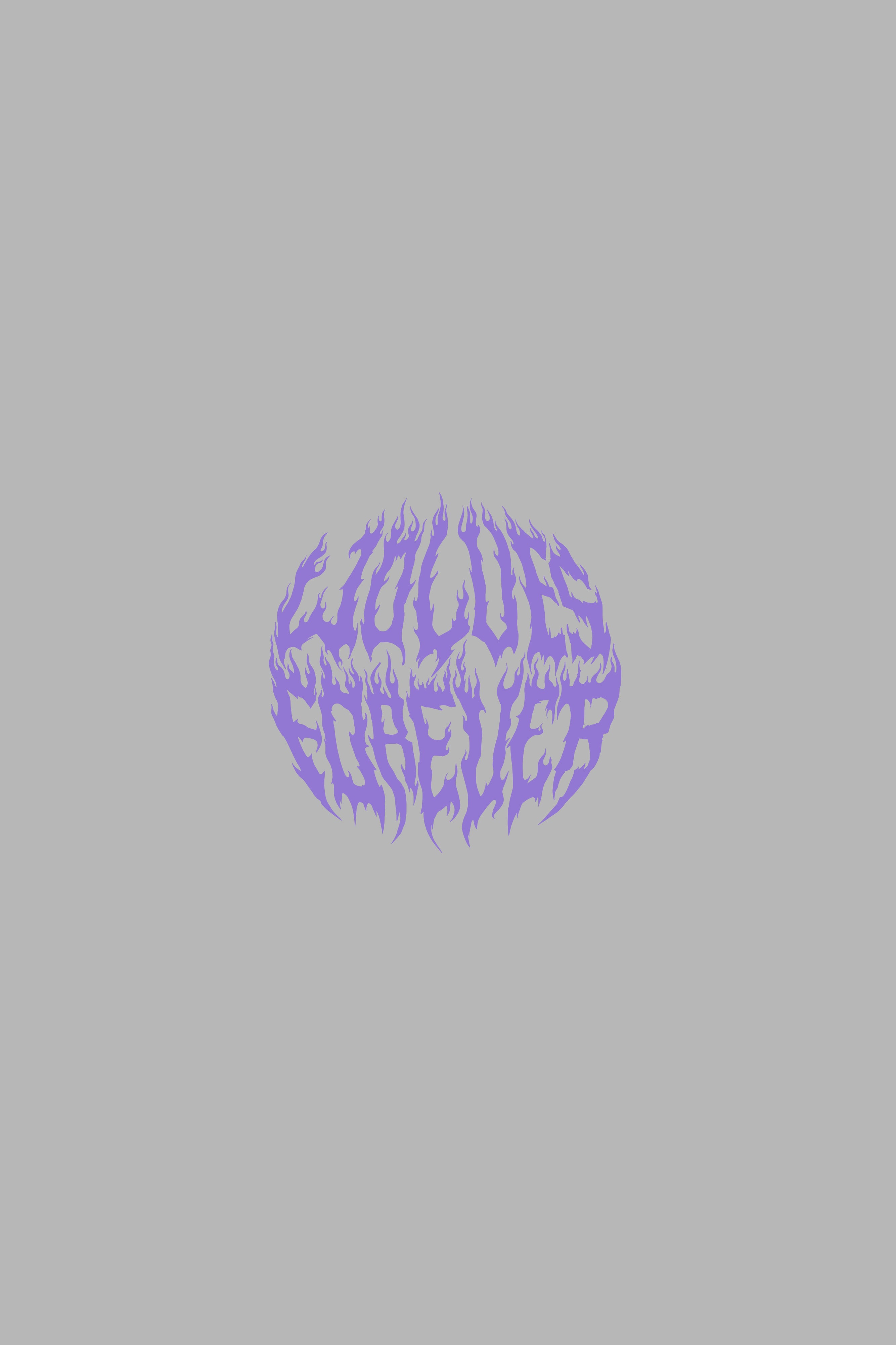 Purple Wolves Vinyl Decal - Large Wall Sticker
