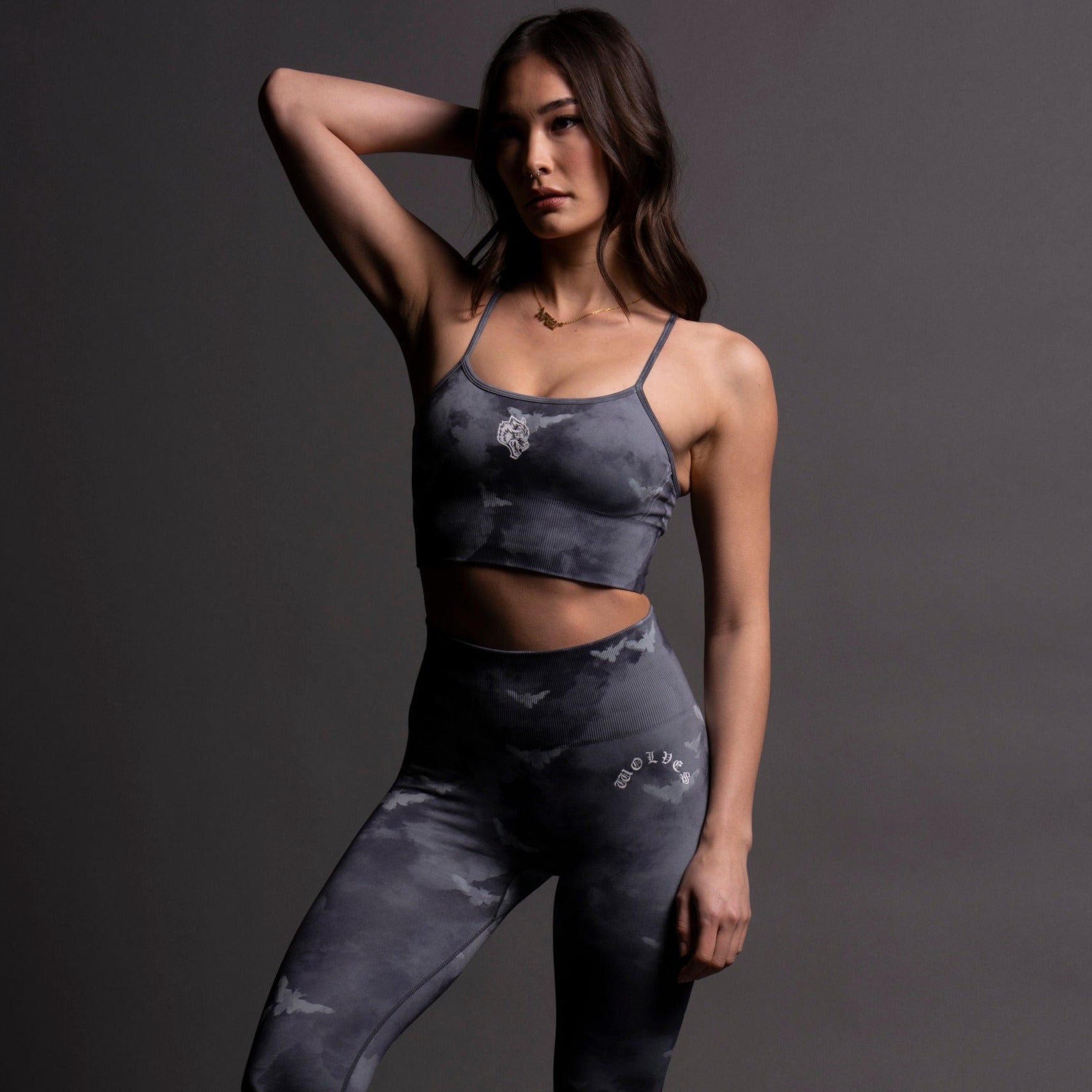 Everson Seamless Huxley Bra in Blue Lagoon