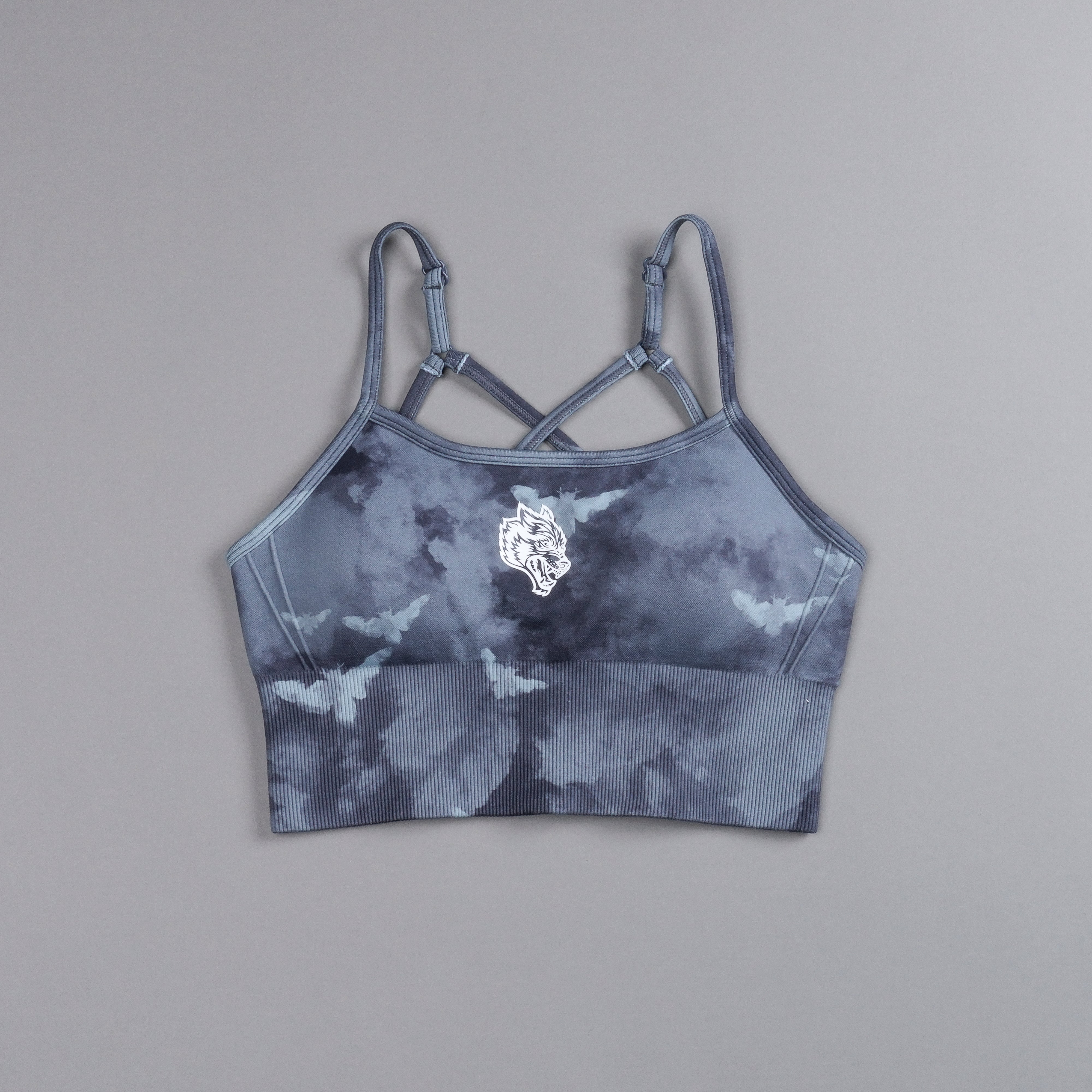 Everson Seamless Huxley Bra in Blue Lagoon