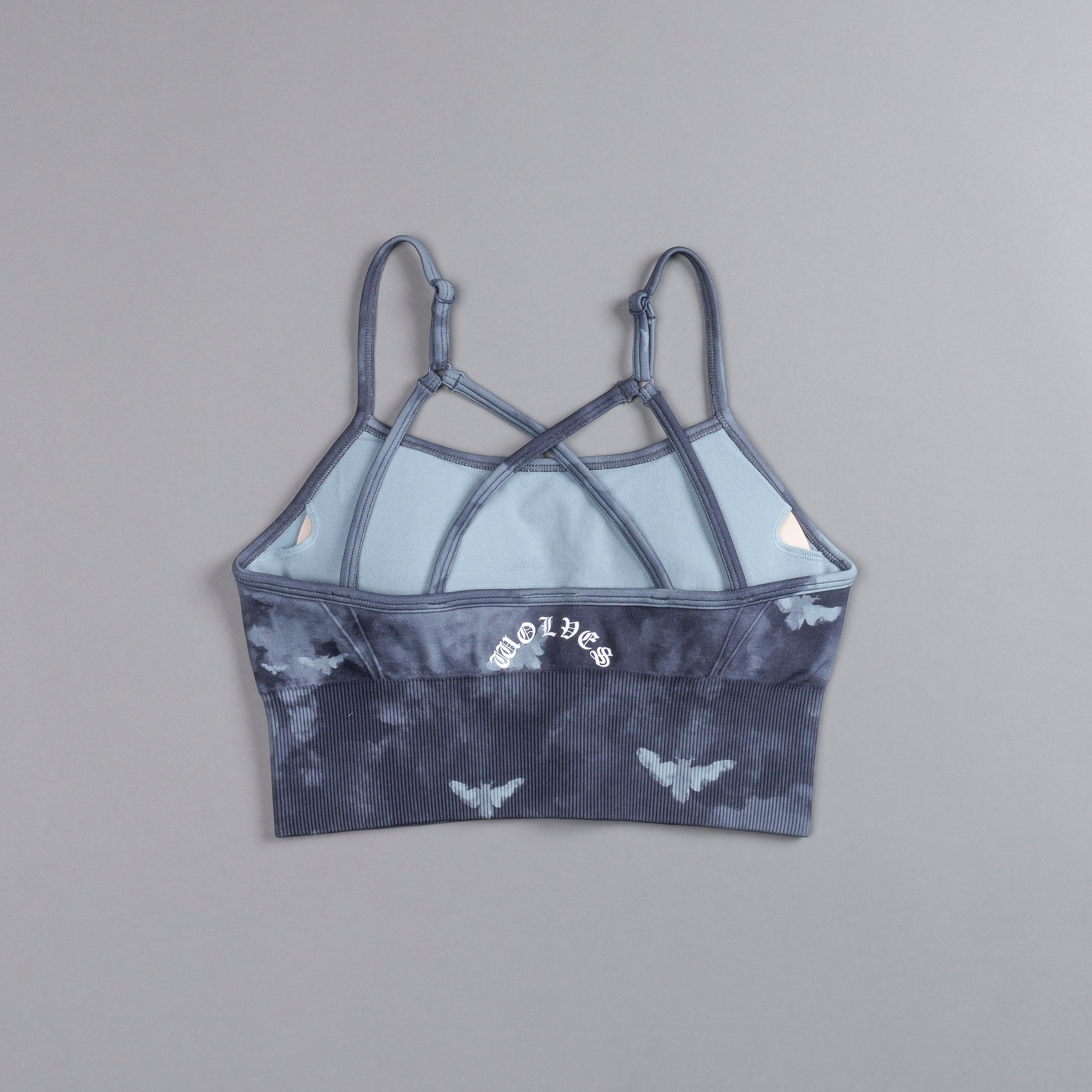 Everson Seamless Huxley Bra in Blue Lagoon
