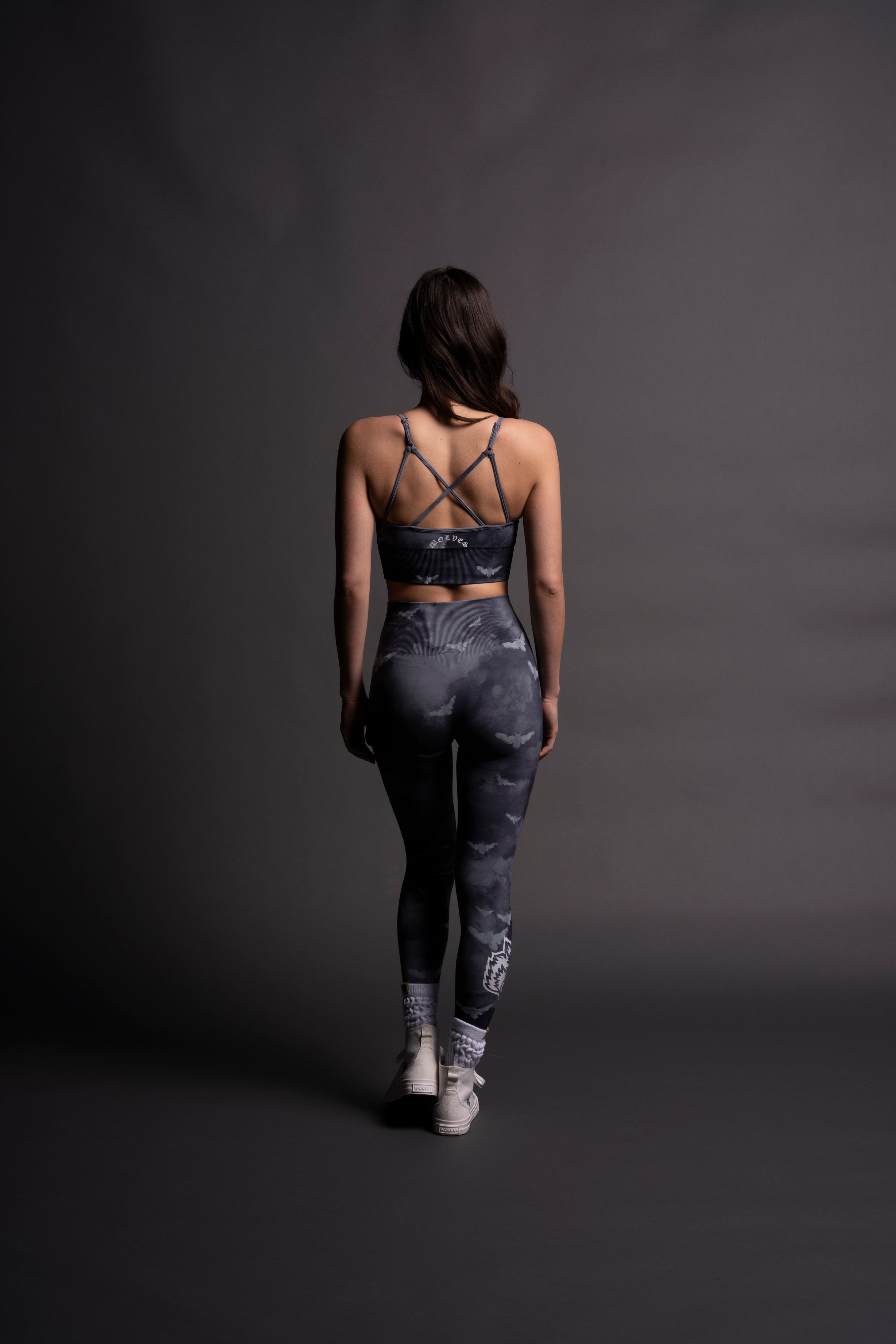 Everson Seamless Huxley Bra in Blue Lagoon