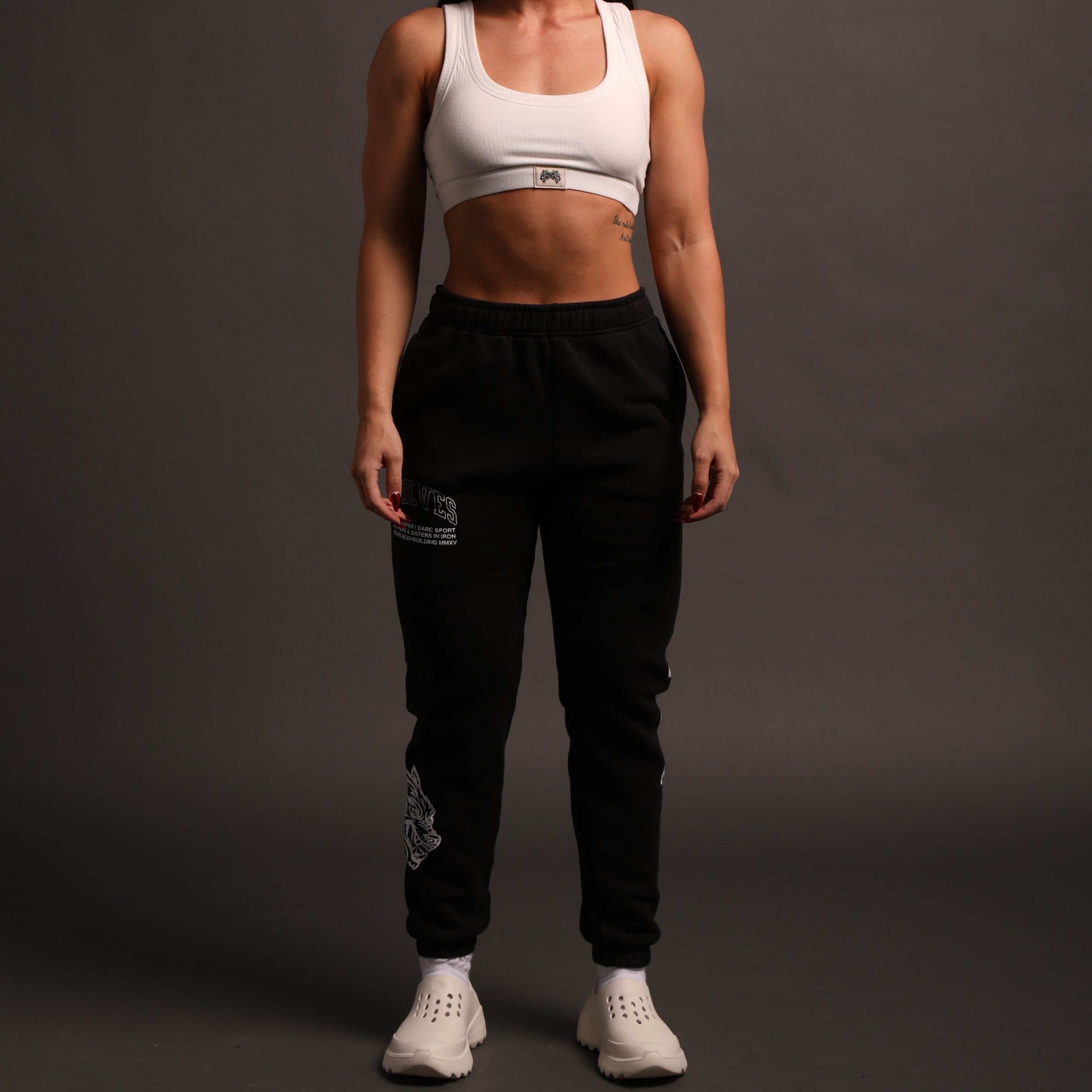 Black Lounge Sweats by Vigilante She – Comfort Wear