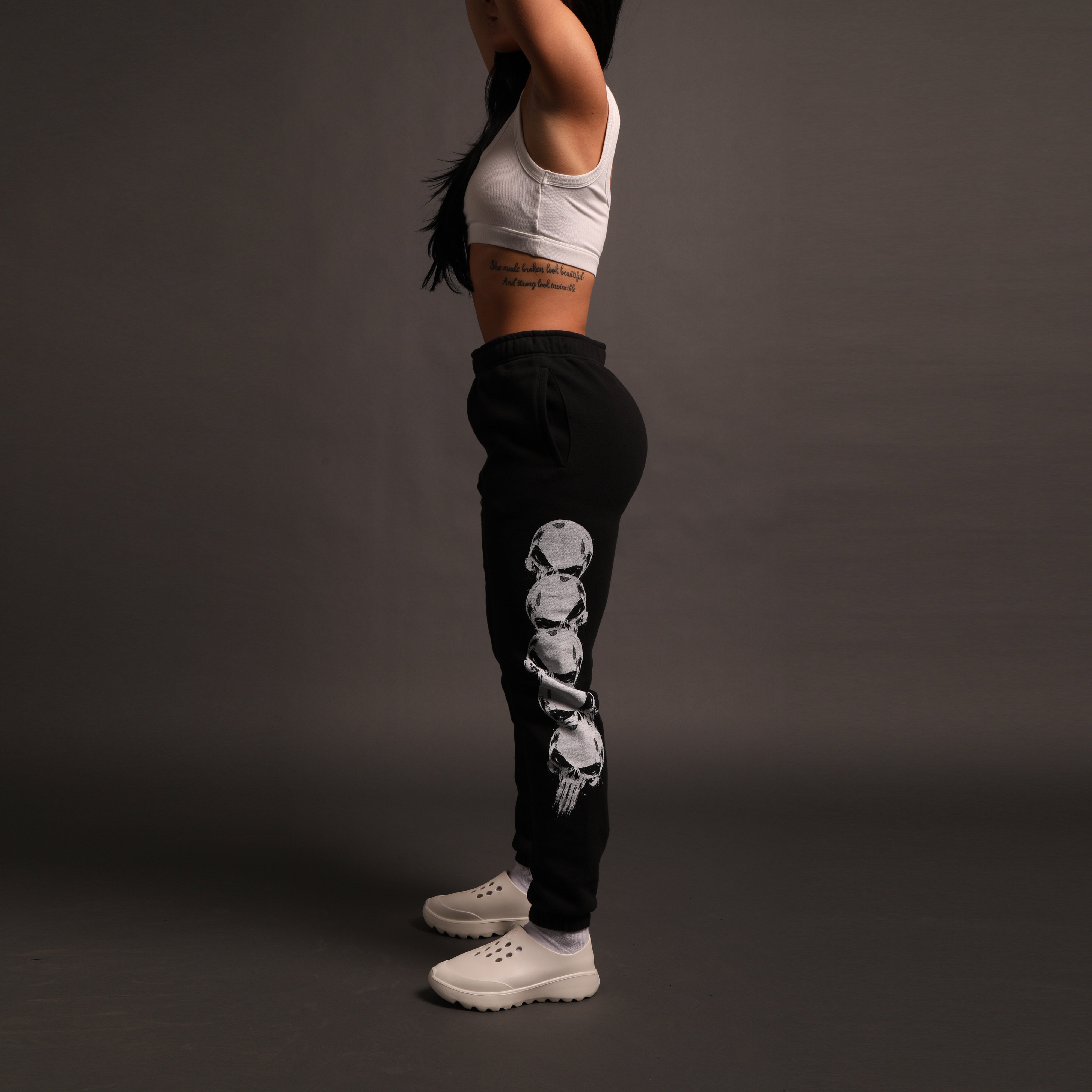 Black Lounge Sweats by Vigilante She – Comfort Wear