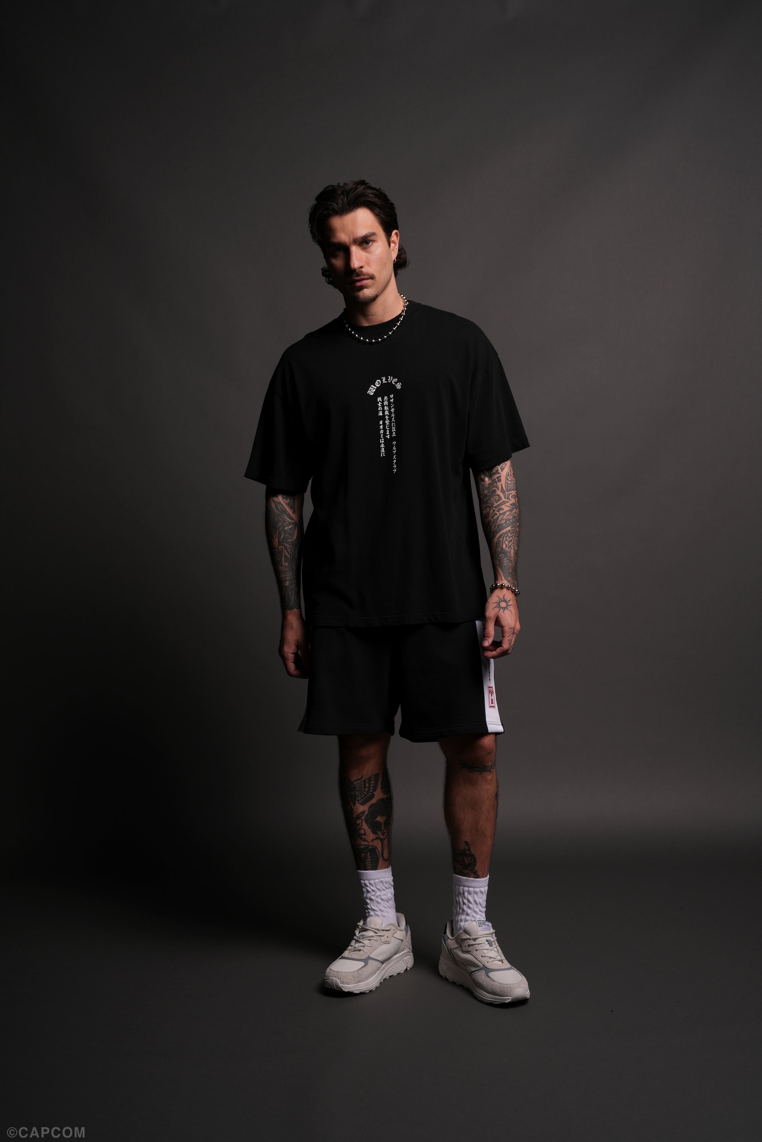 Premium Black Oversized Battle Tee for Comfort