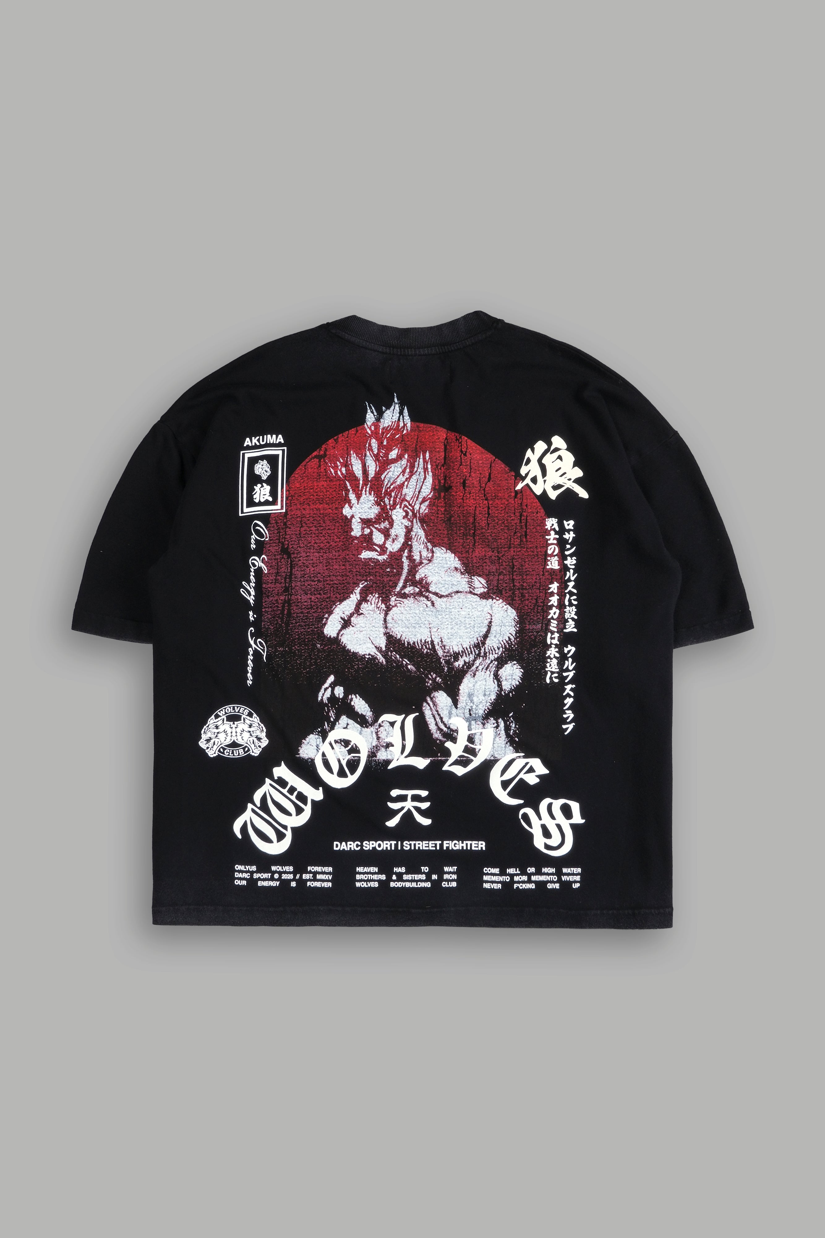 Wrath Box Cut Tee - Premium Black T-Shirt