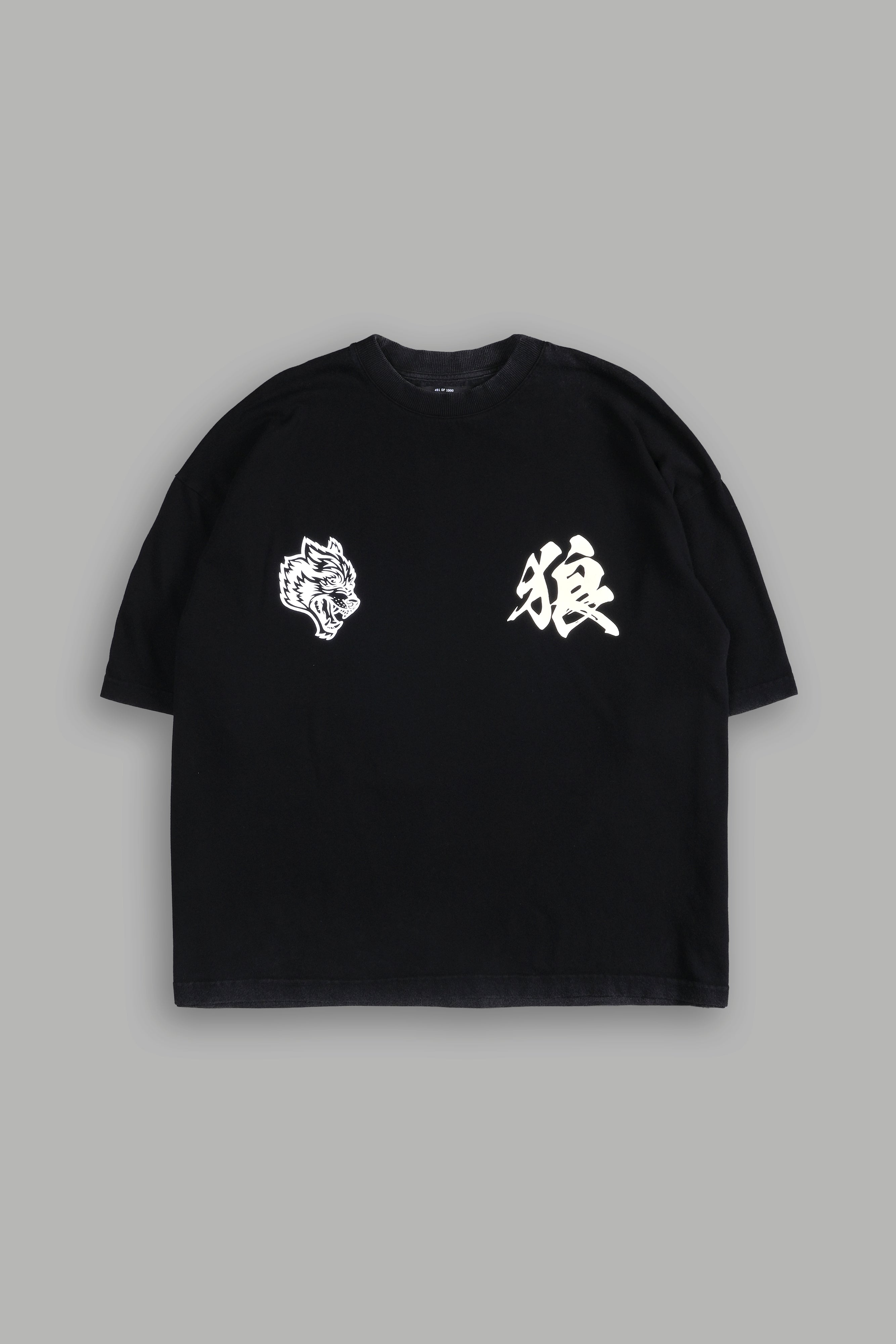 Wrath Box Cut Tee - Premium Black T-Shirt