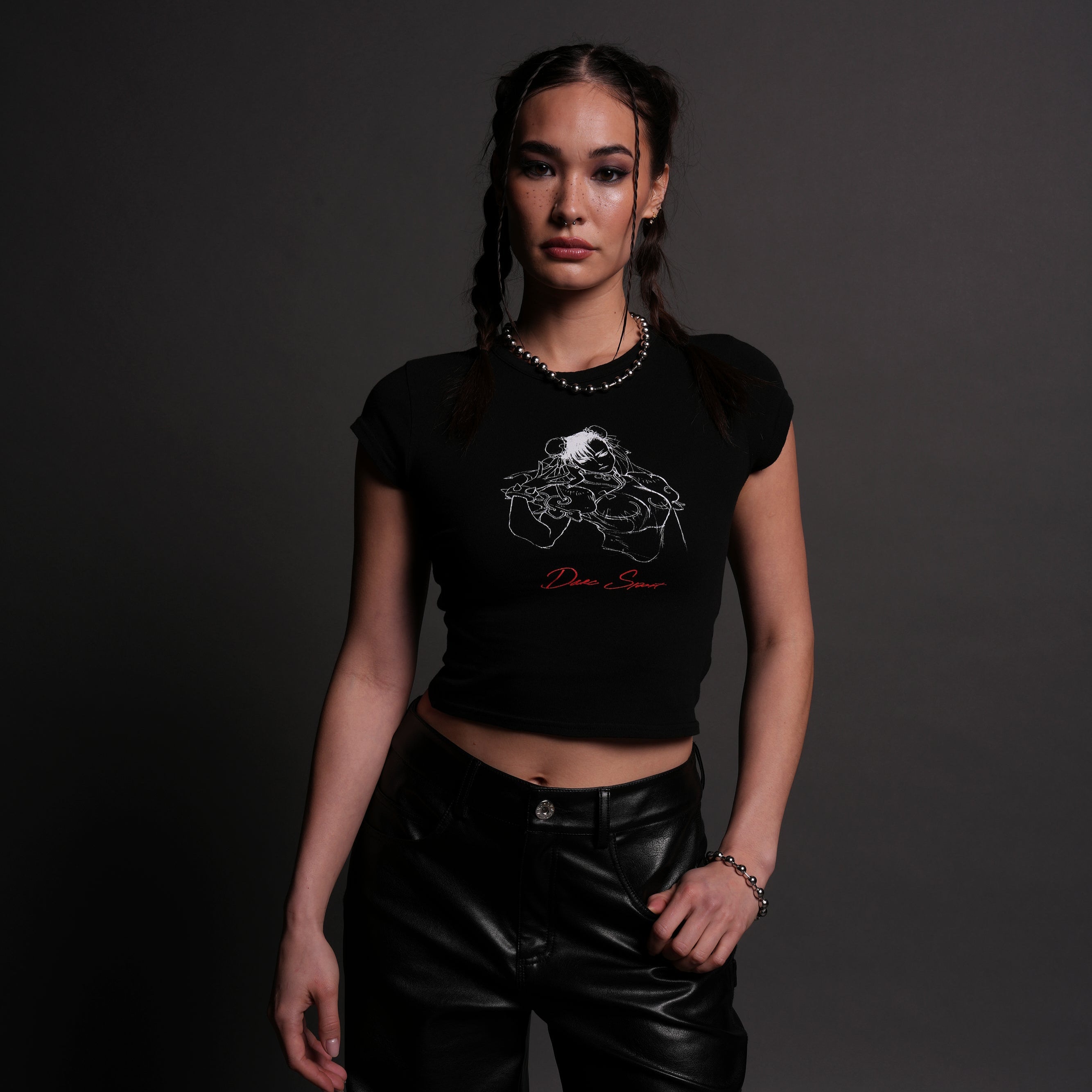 Black Baby Tee - Soft & Stylish Essential
