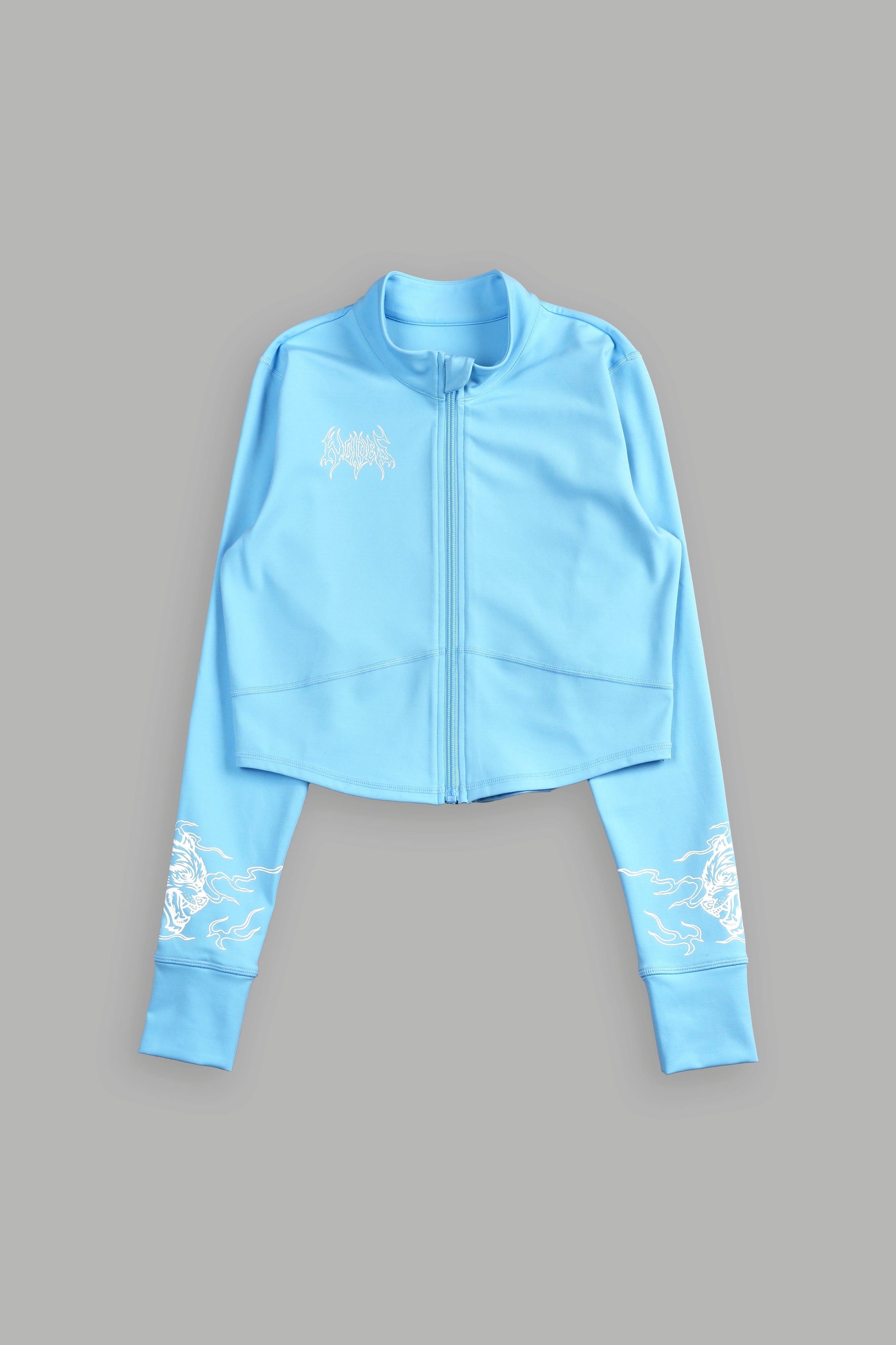 Kelz Energy Zip-Up Hoodie in Blue Crane