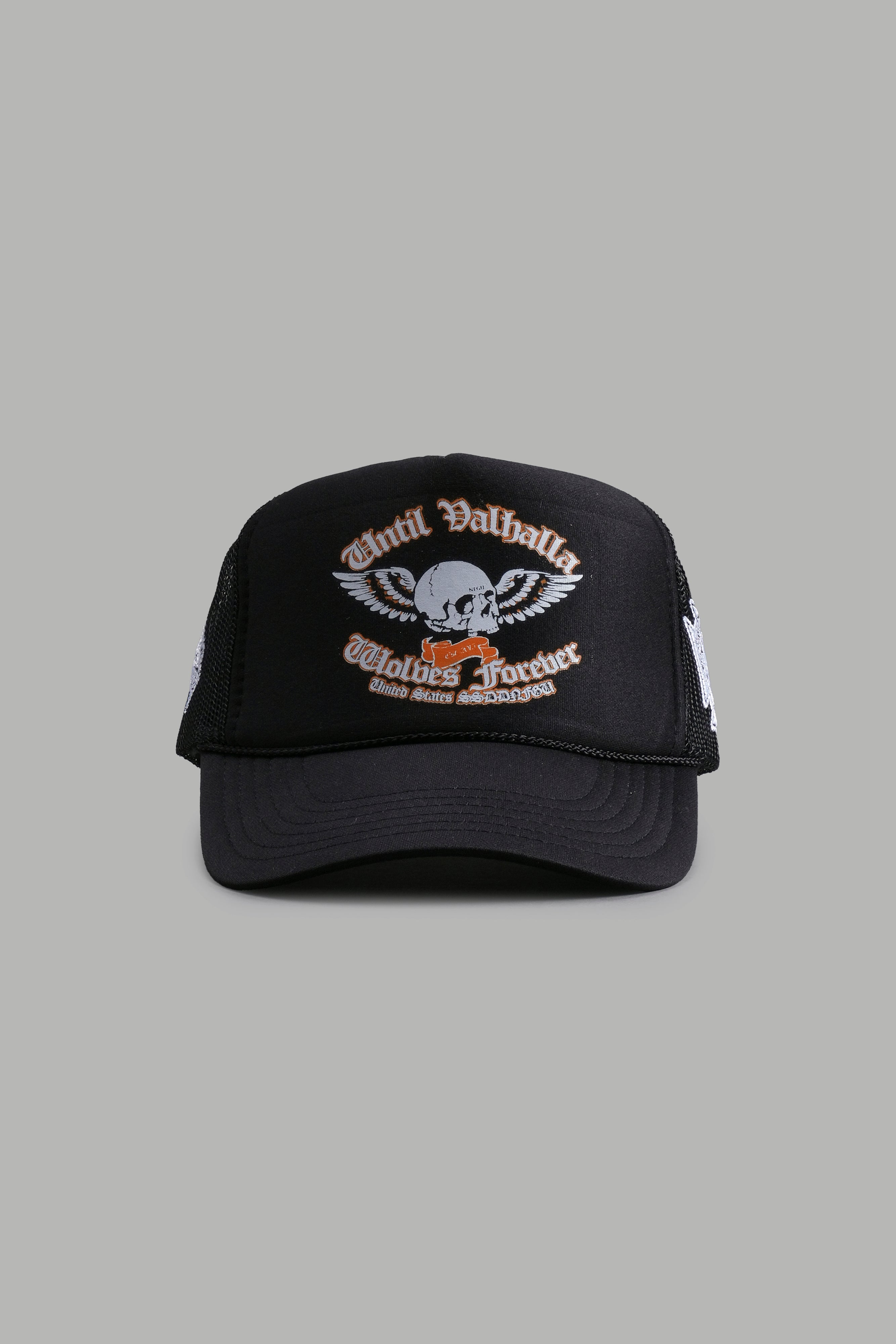 Black Nomad Trucker Hat for Outdoor Adventures