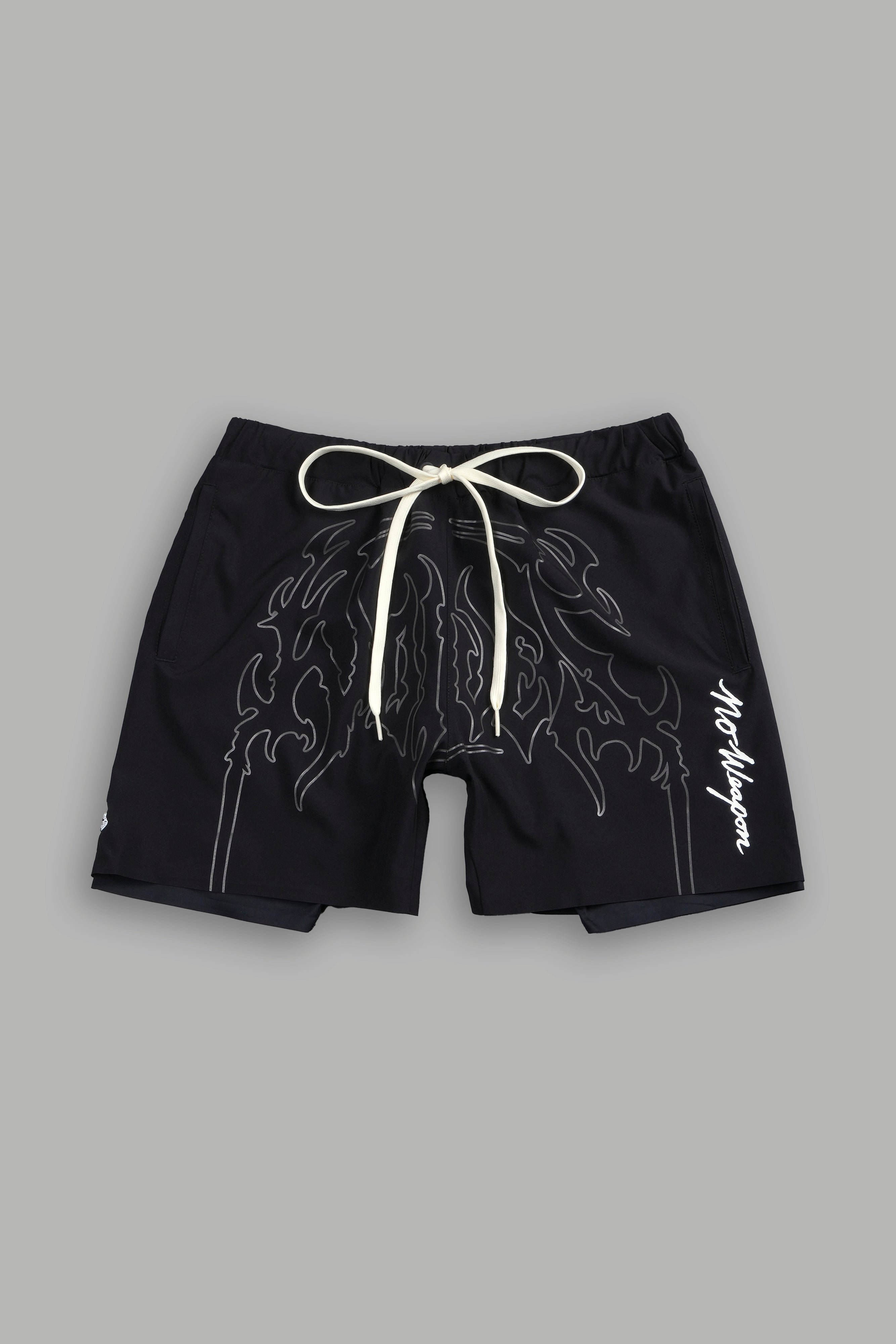 Black Passion Compression Shorts for Workouts