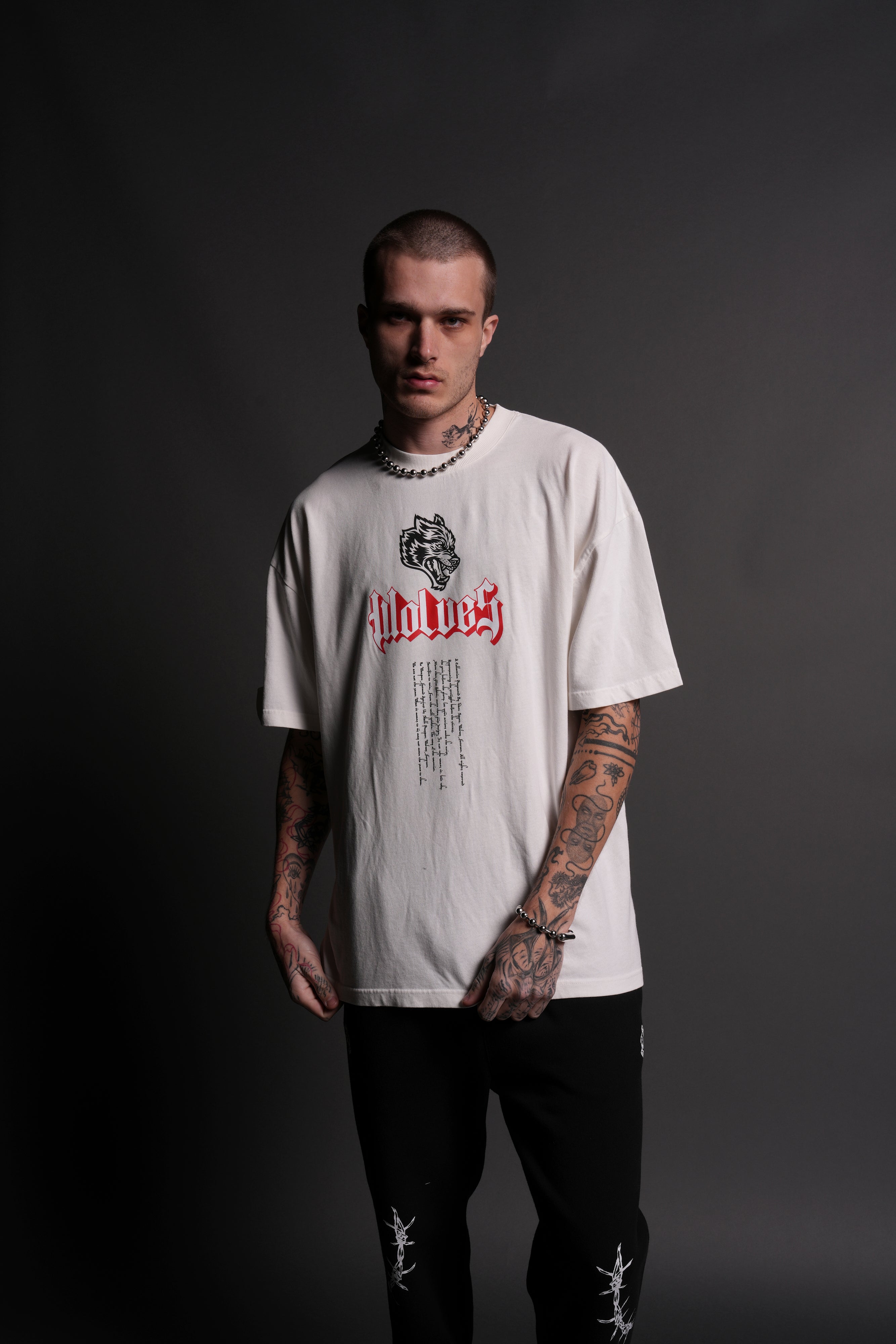 Premium Oversized Cream Tee – Now and Forever V2