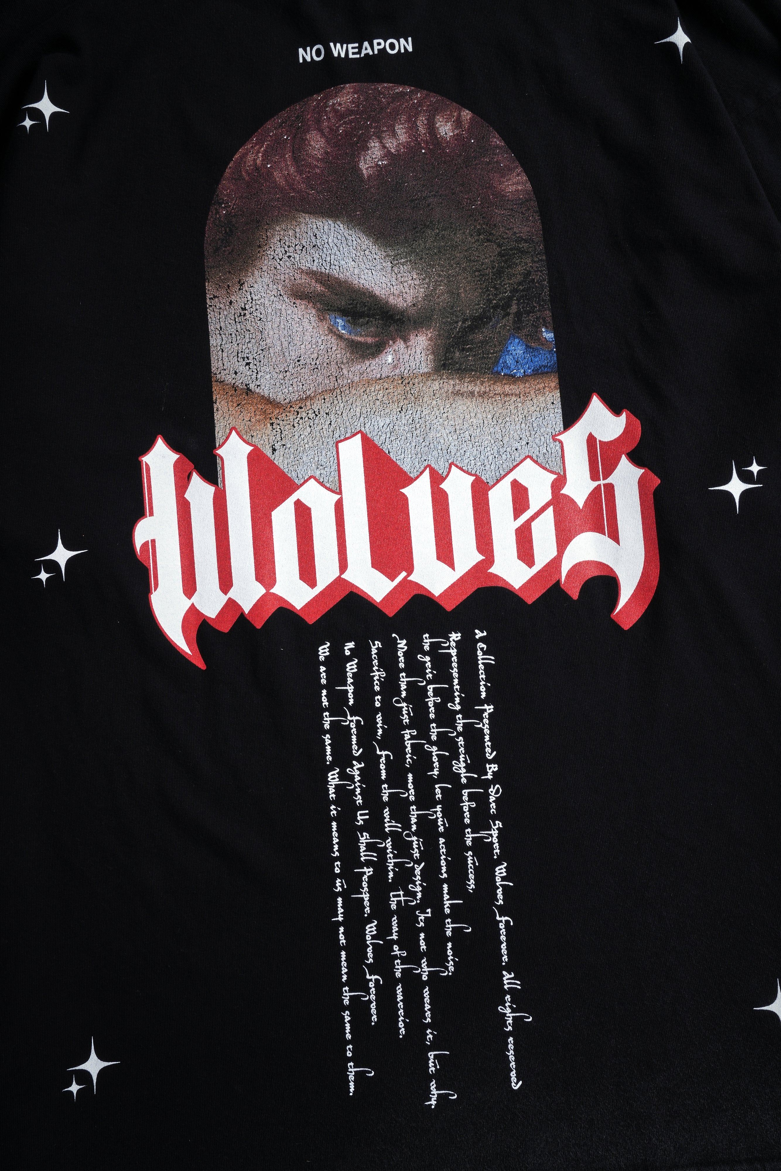 Premium Oversized Black Tee – Now and Forever V2