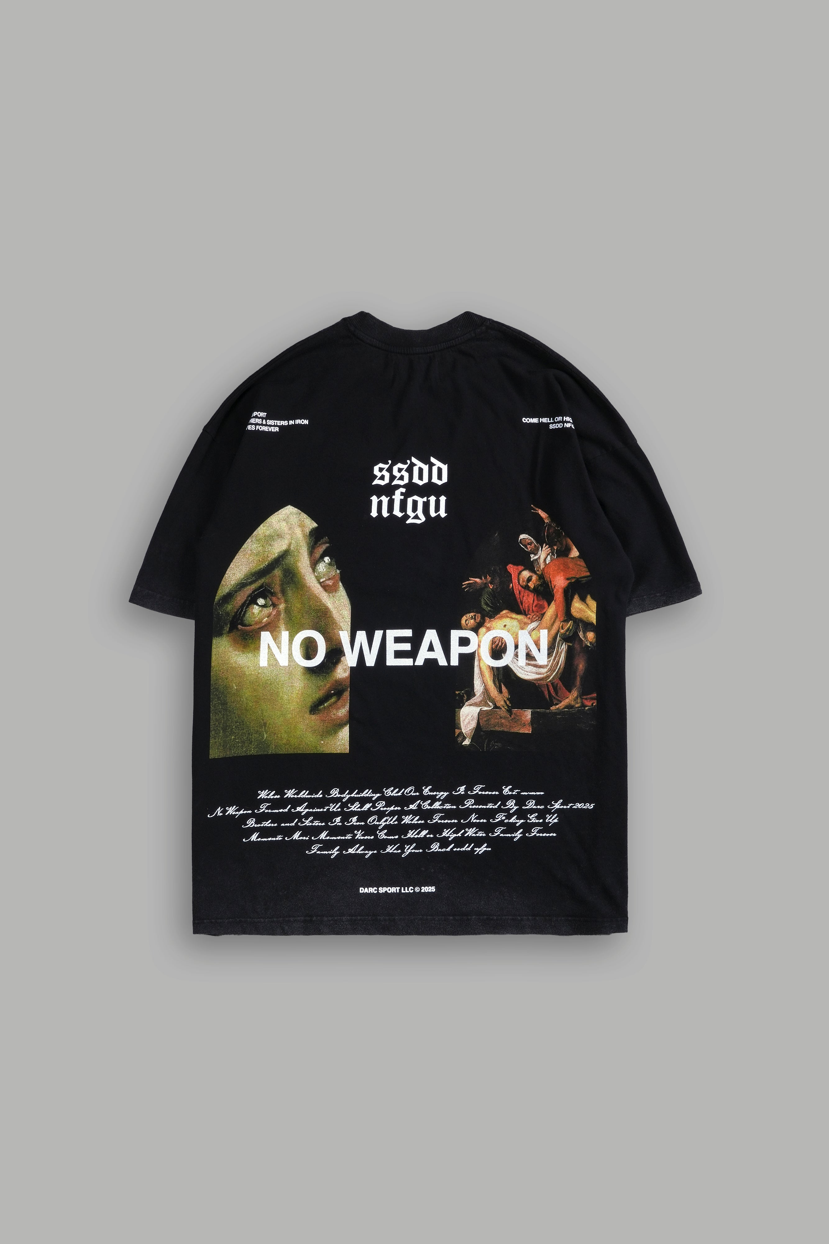 Premium Black Oversized Tee – Last One Left