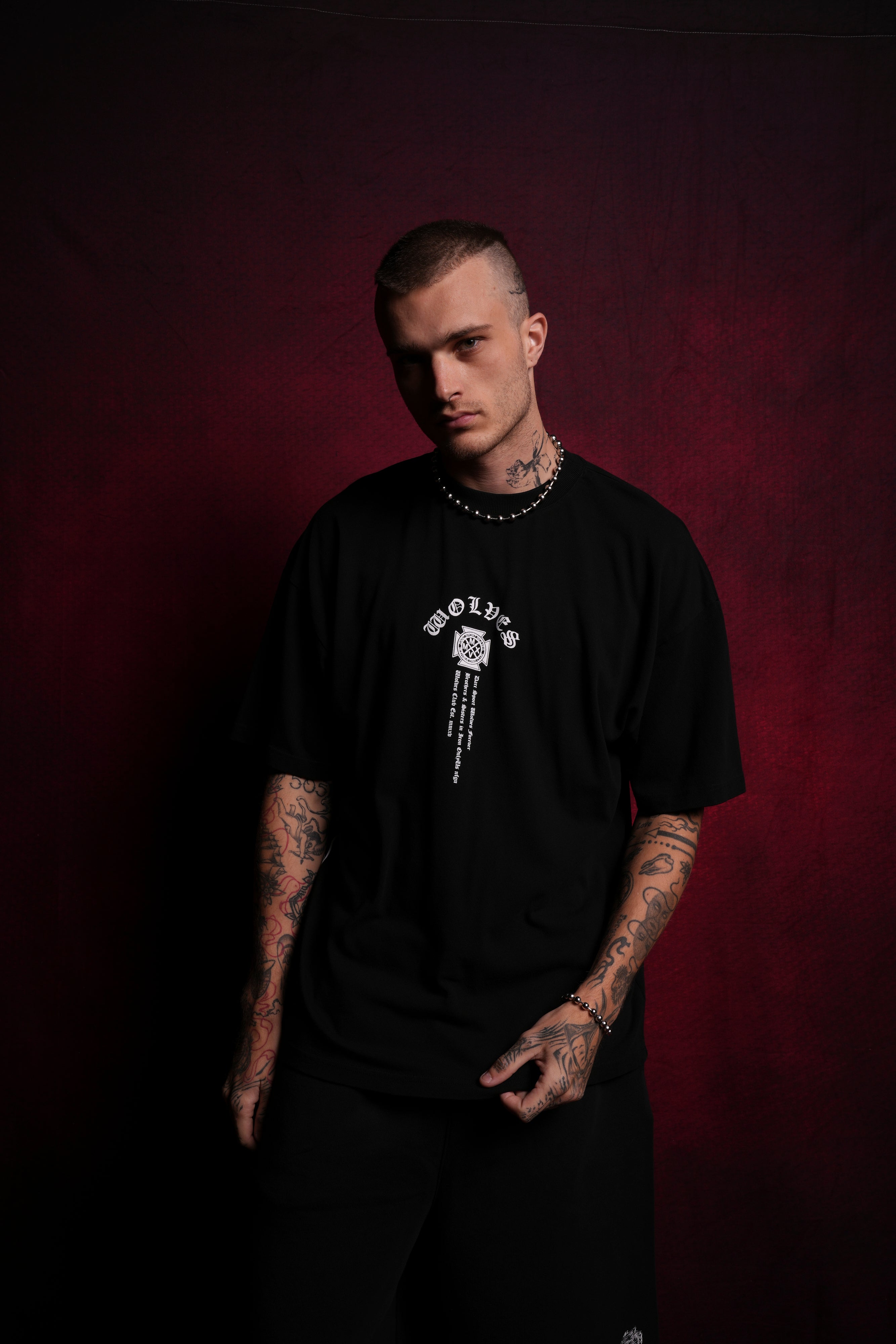 Star Wars Palpatine Side By Side Black Premium Tee