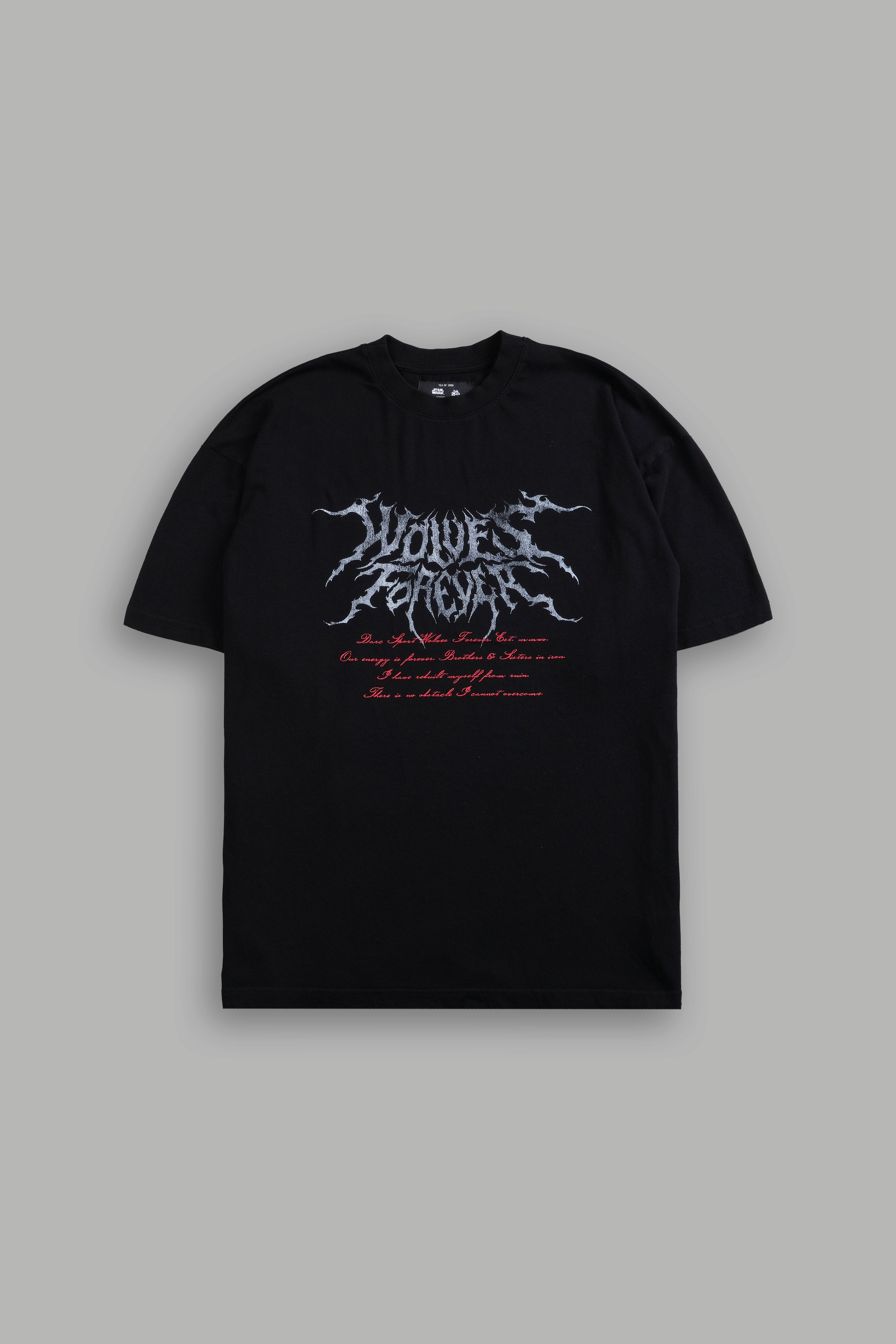 Scorched Black Premium Oversized T-Shirt