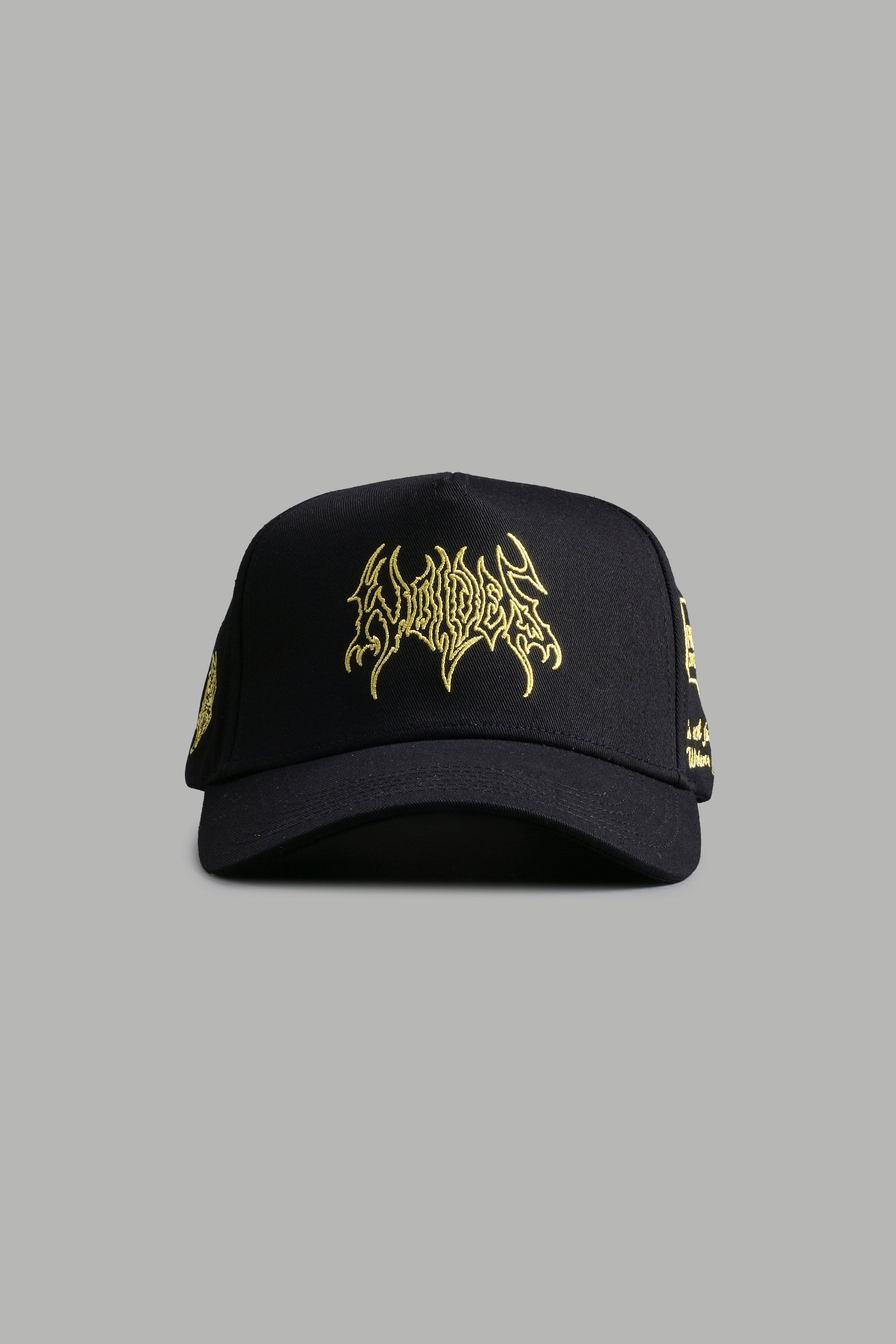 Black Hesh Forever 5-Panel Snapback Cap