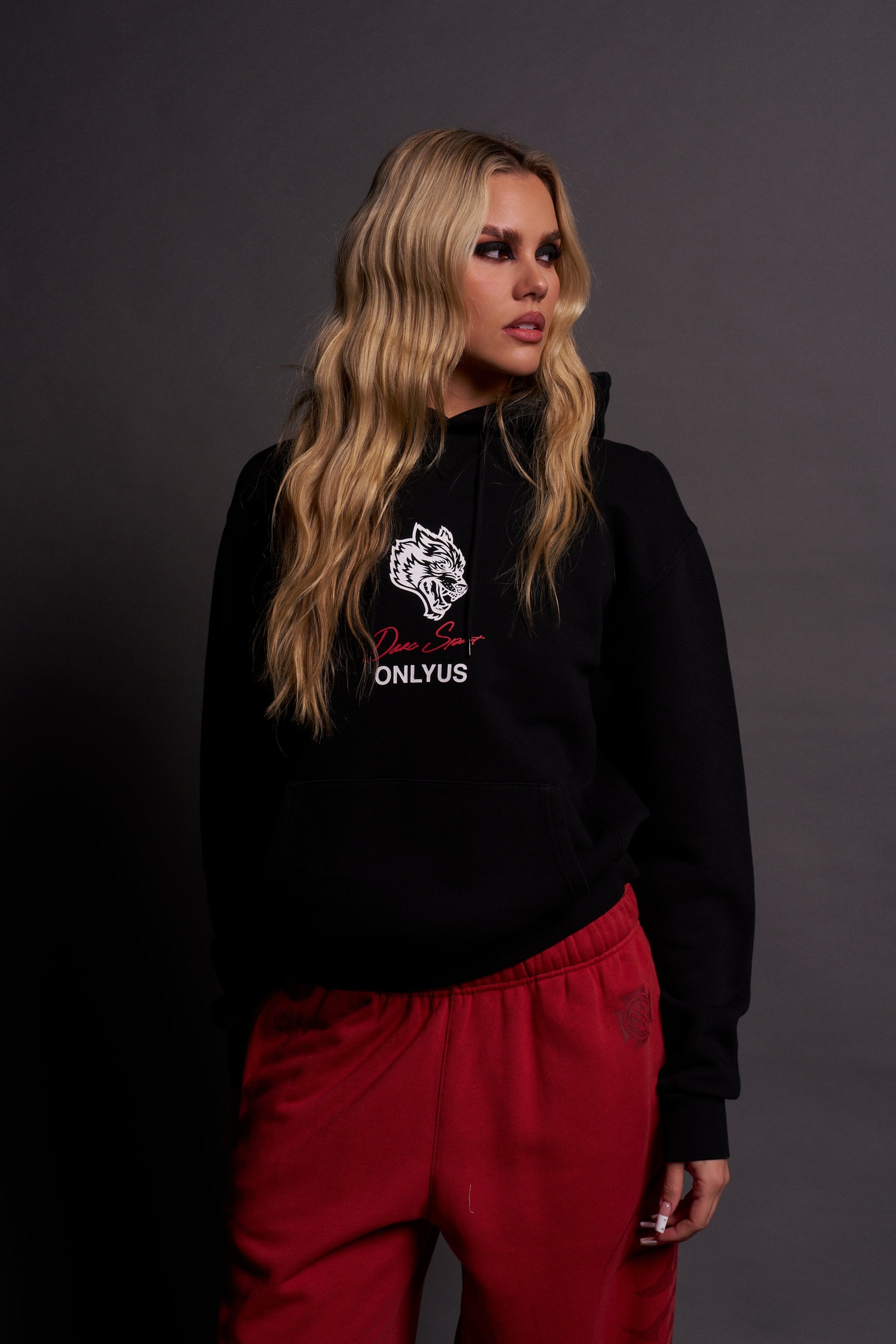 Black Dakota Hoodie by Queen's Shadow