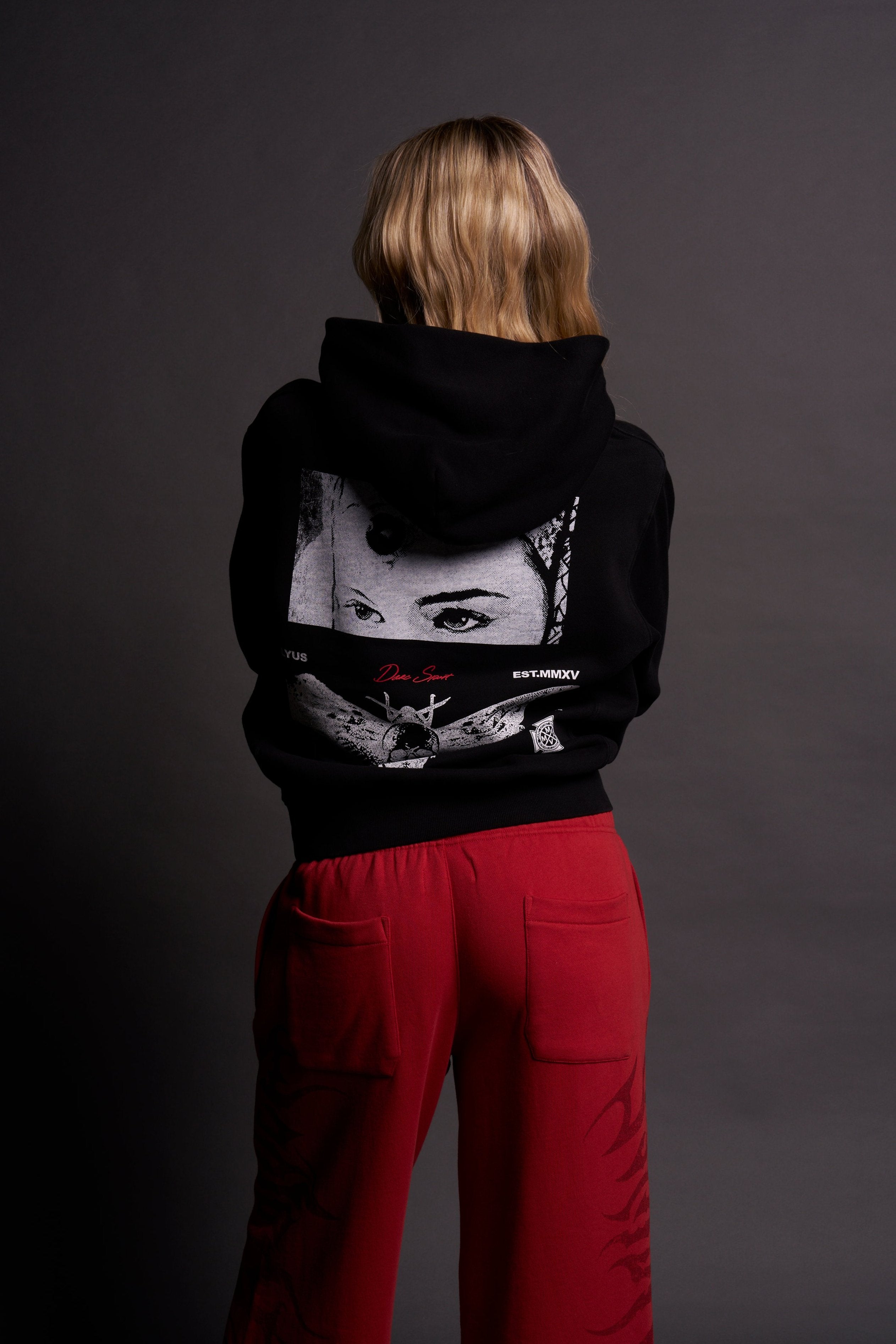 Black Dakota Hoodie by Queen's Shadow