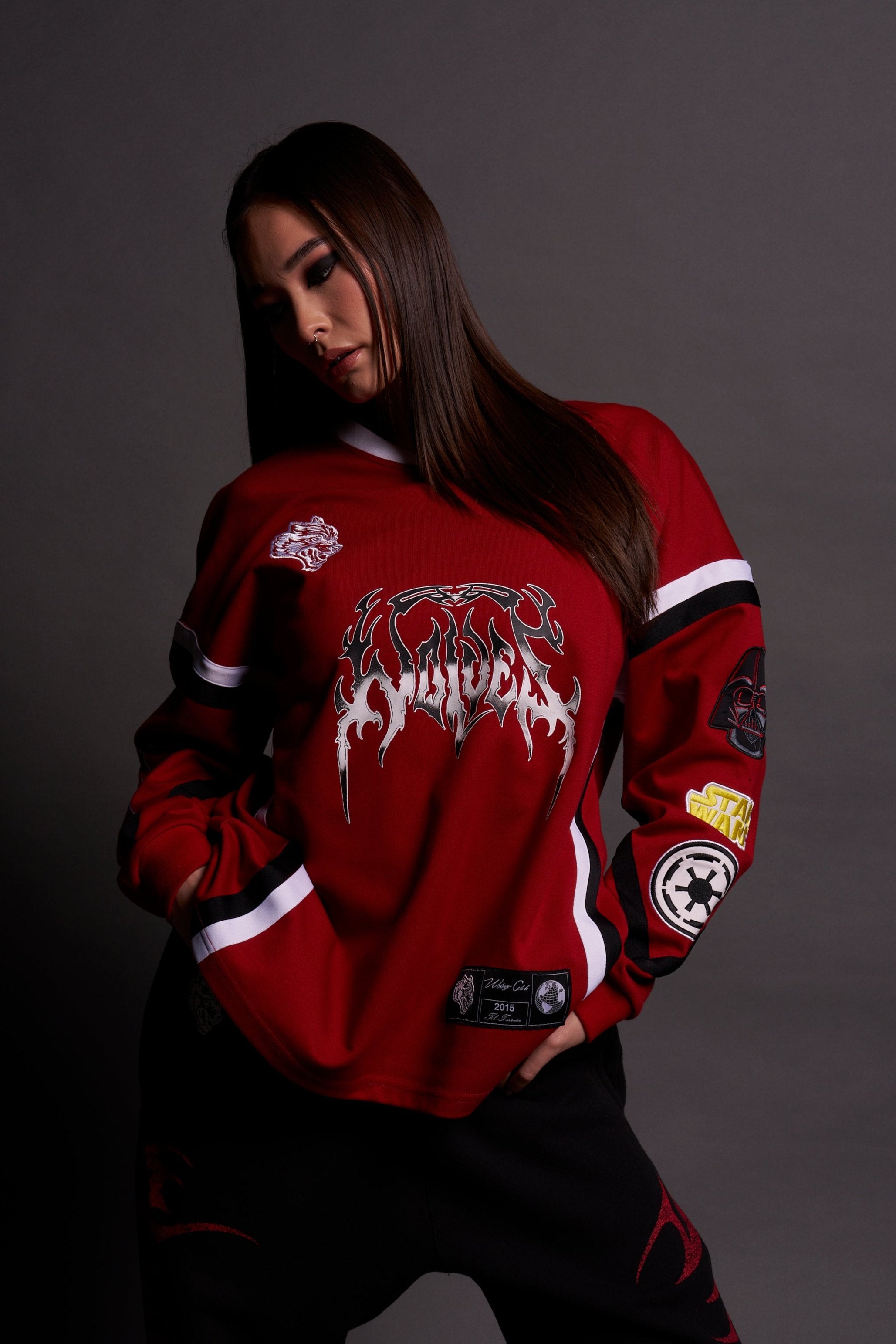 Bailey Motocross Jersey - Roman Red for Off-Road Racing