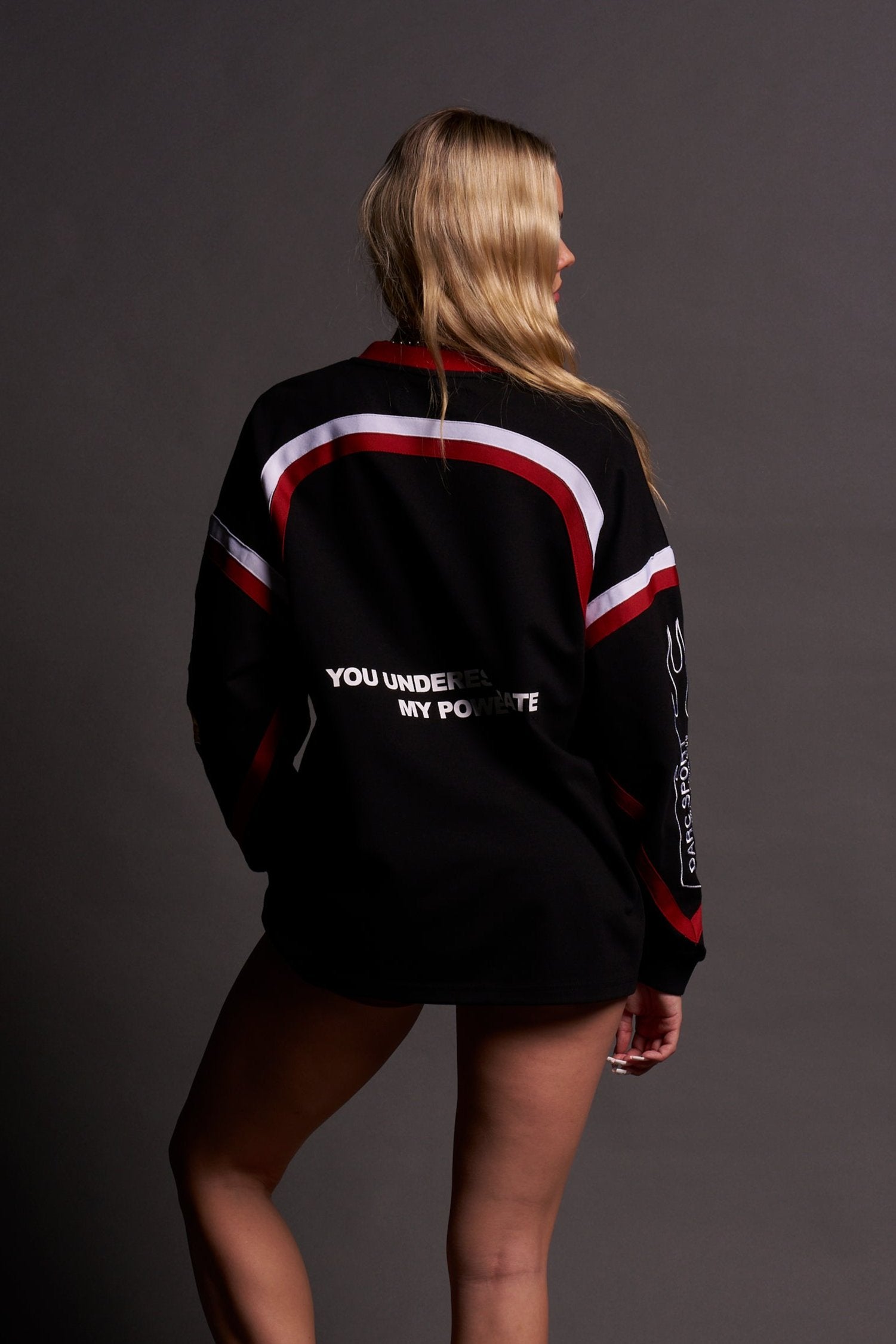 Black Bailey Motocross Jersey for Off-Road Riding