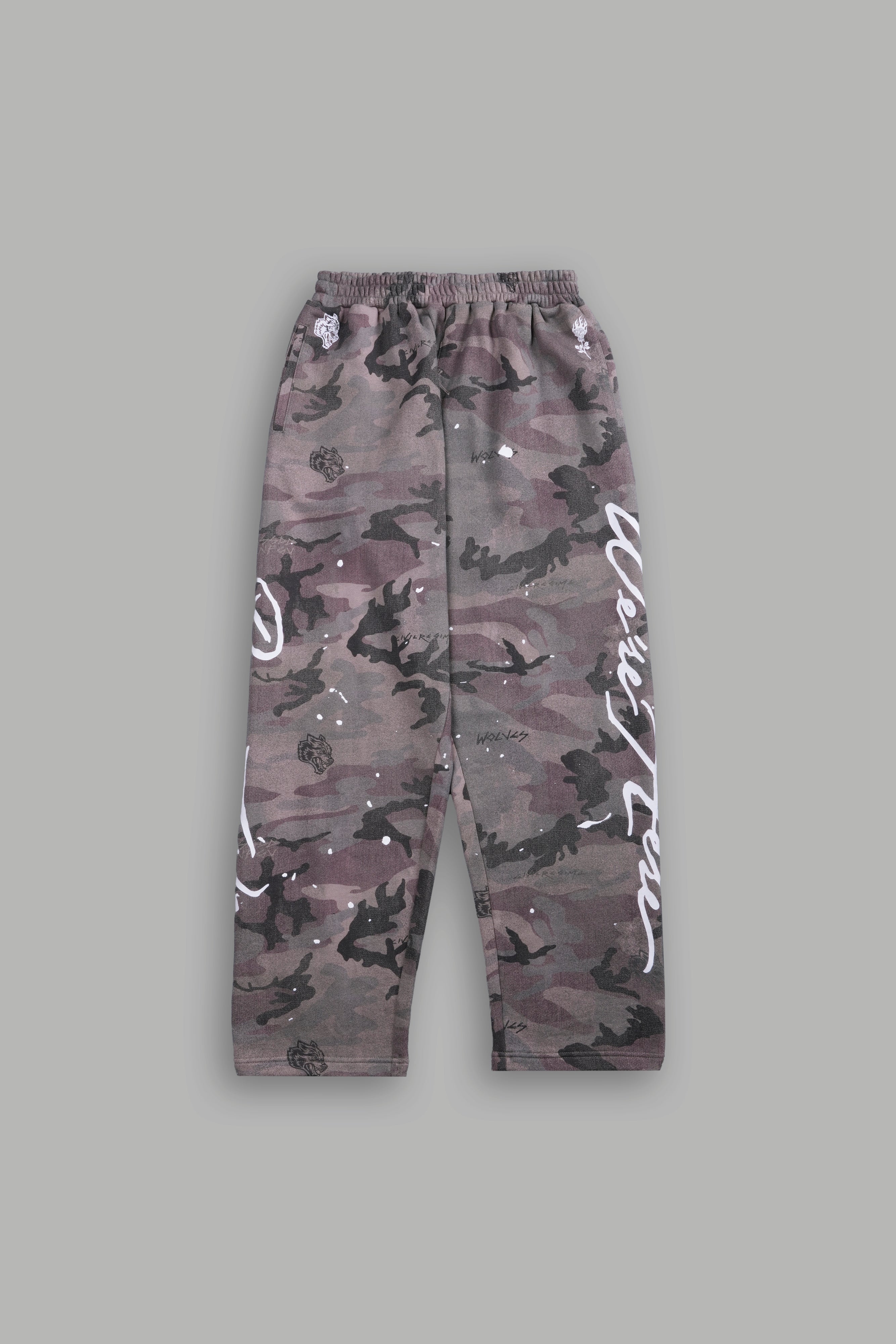 Blooming Woodland Camo Sweatpants by Roses While We're Here