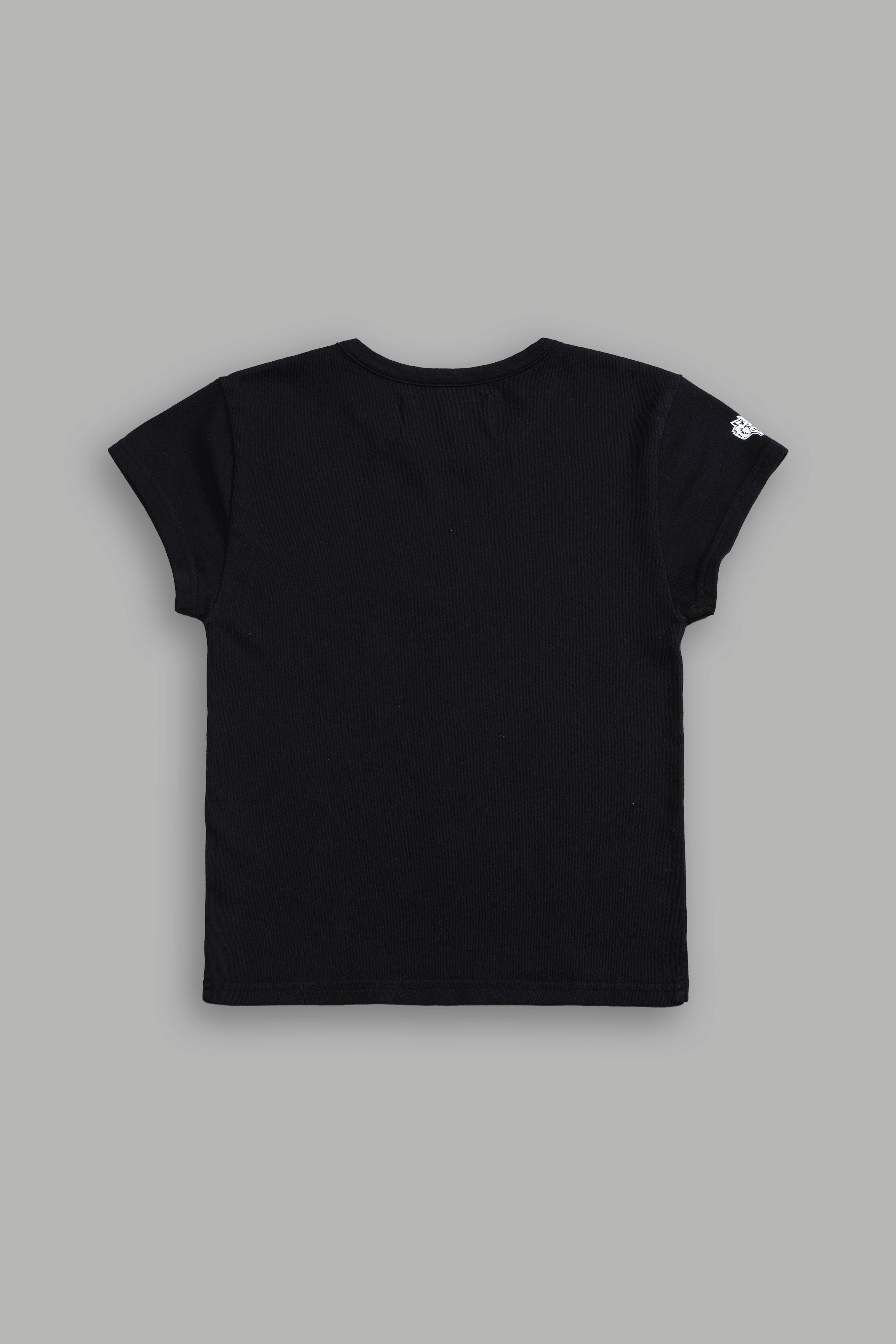 Black 'The Power Of The Dark Side' Baby Tee