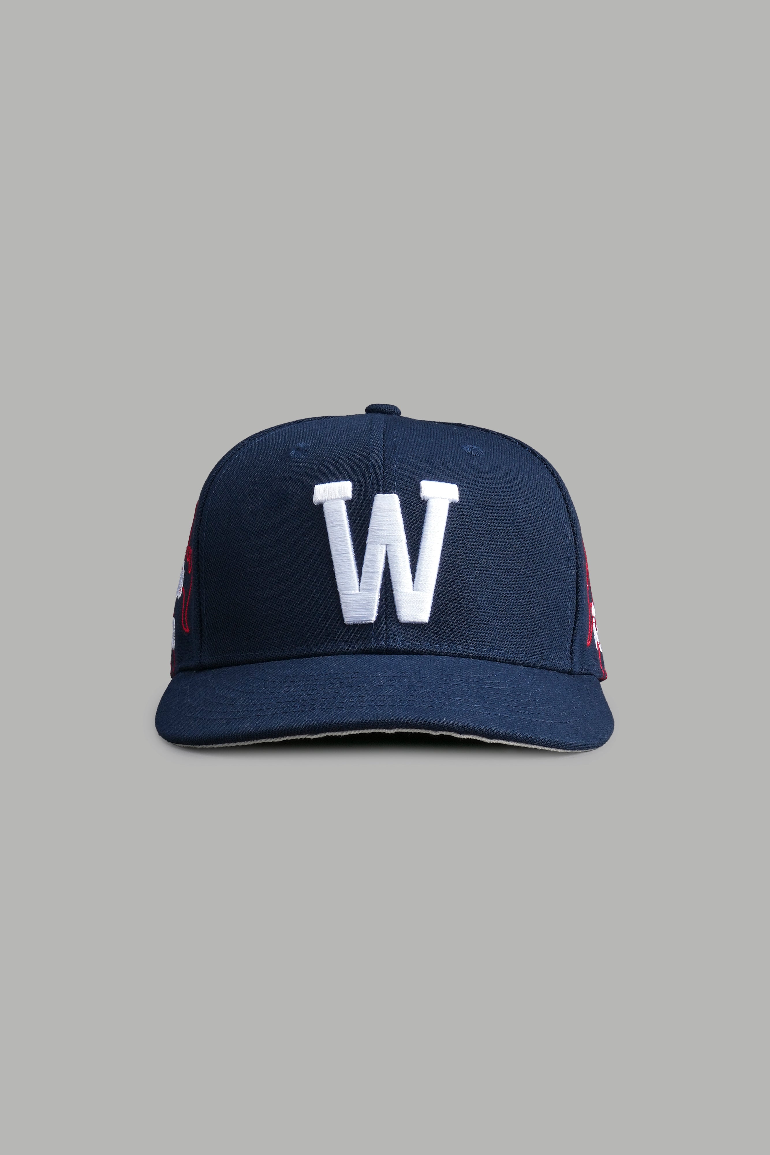 Storm Blue Mempo Flame Fitted Cap