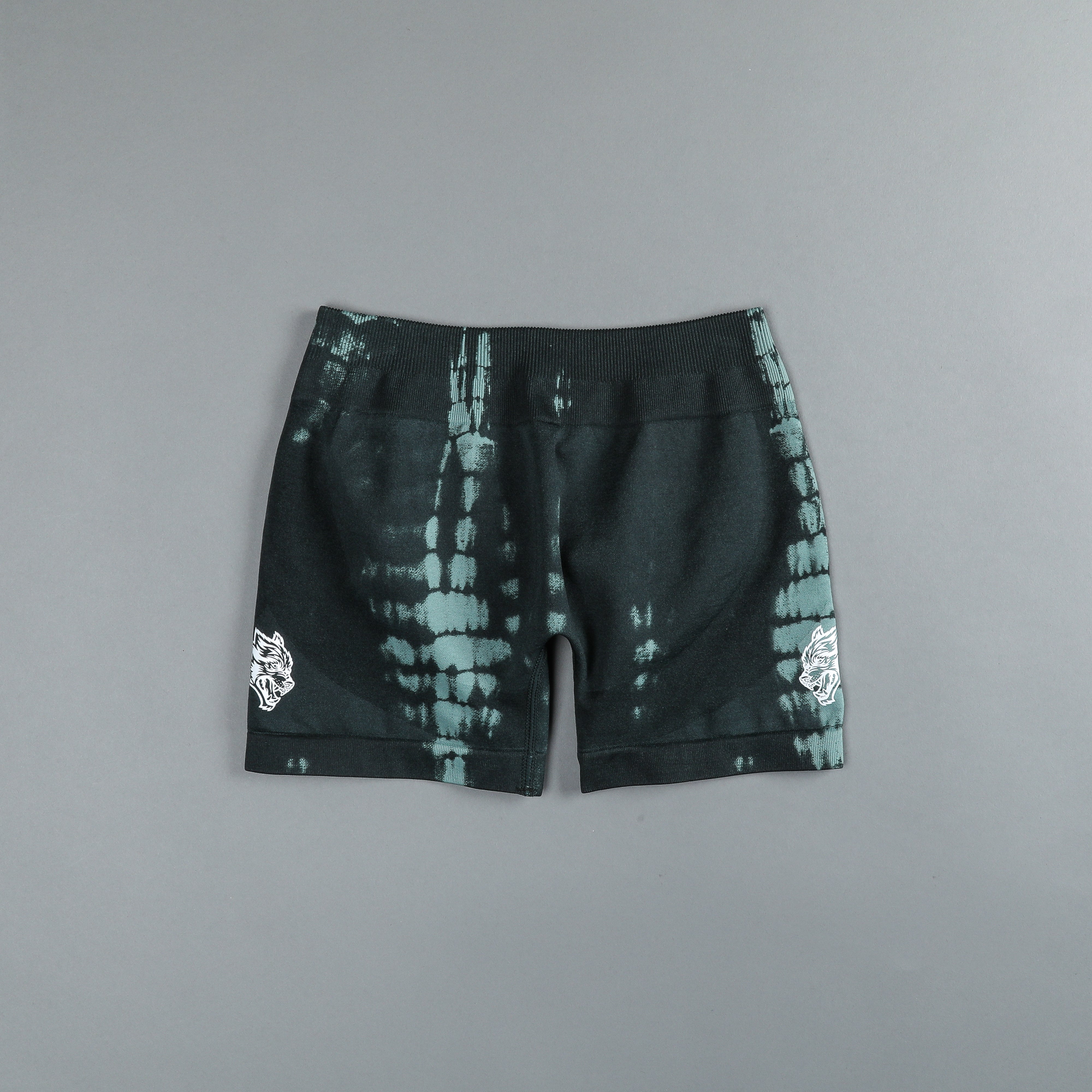 Everson Katya Seamless Shorts - Jade Green Serpent