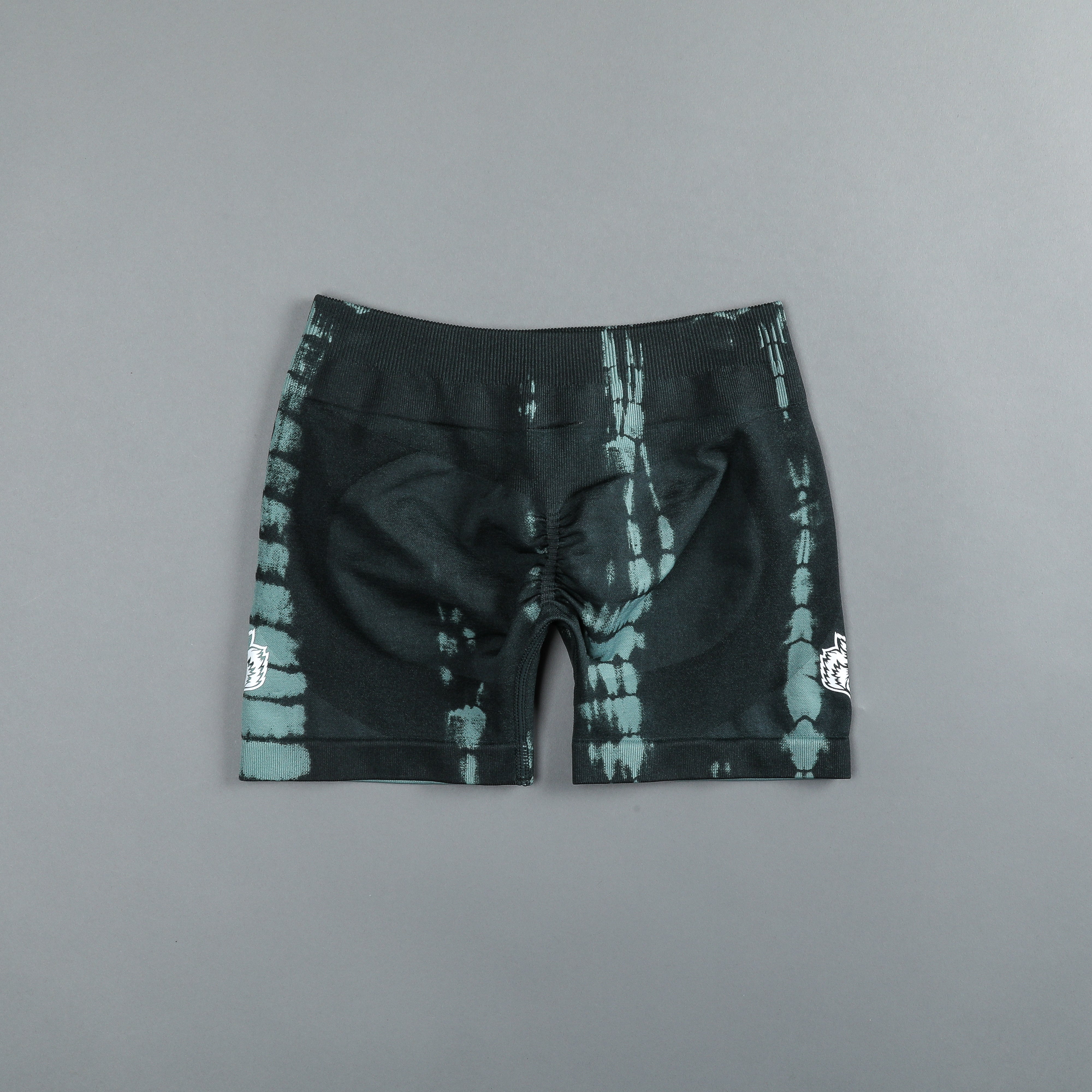 Everson Katya Seamless Shorts - Jade Green Serpent