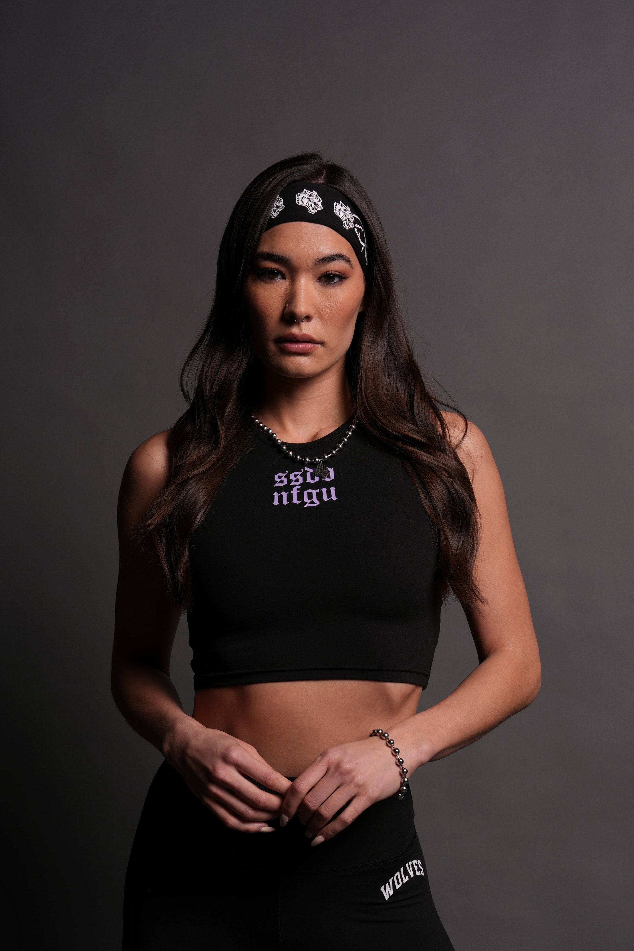 SSDDNFGU Black Energy Racerback Tank Top