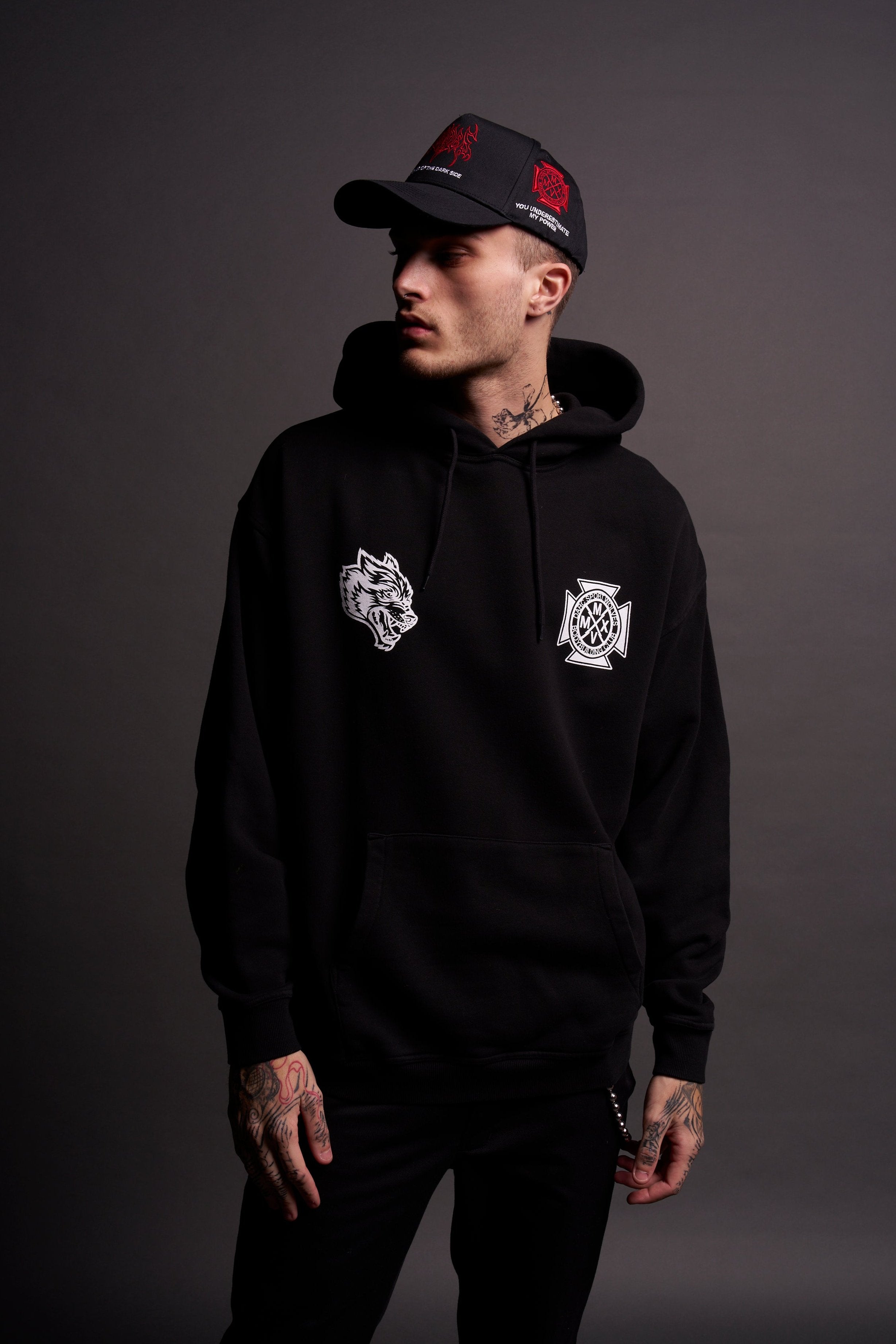 Bishop Black Hoodie - Ride The Lightning Style